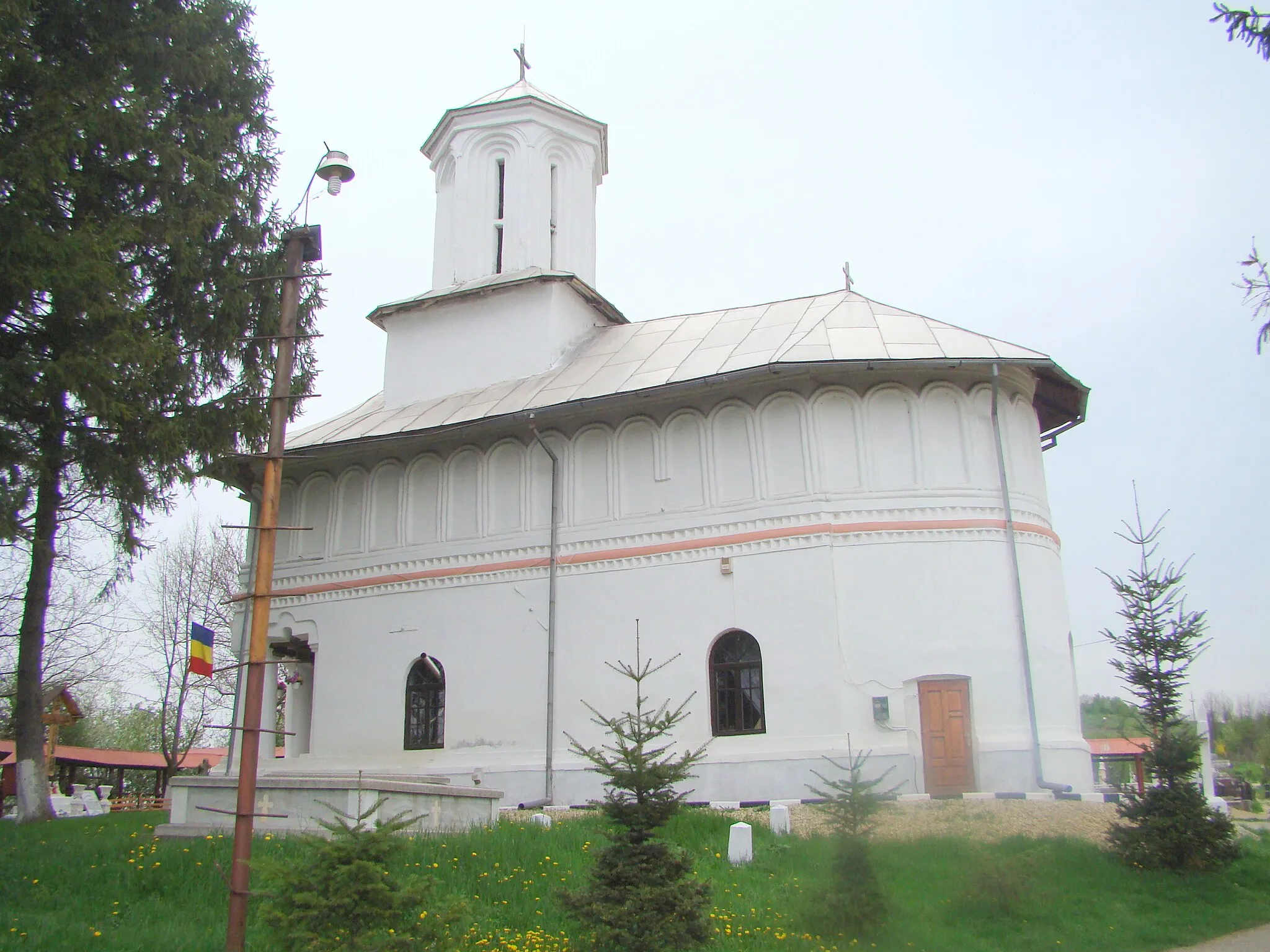 Photo showing: Saint Nicholas church in Lupoaia, Gorj county, Romania