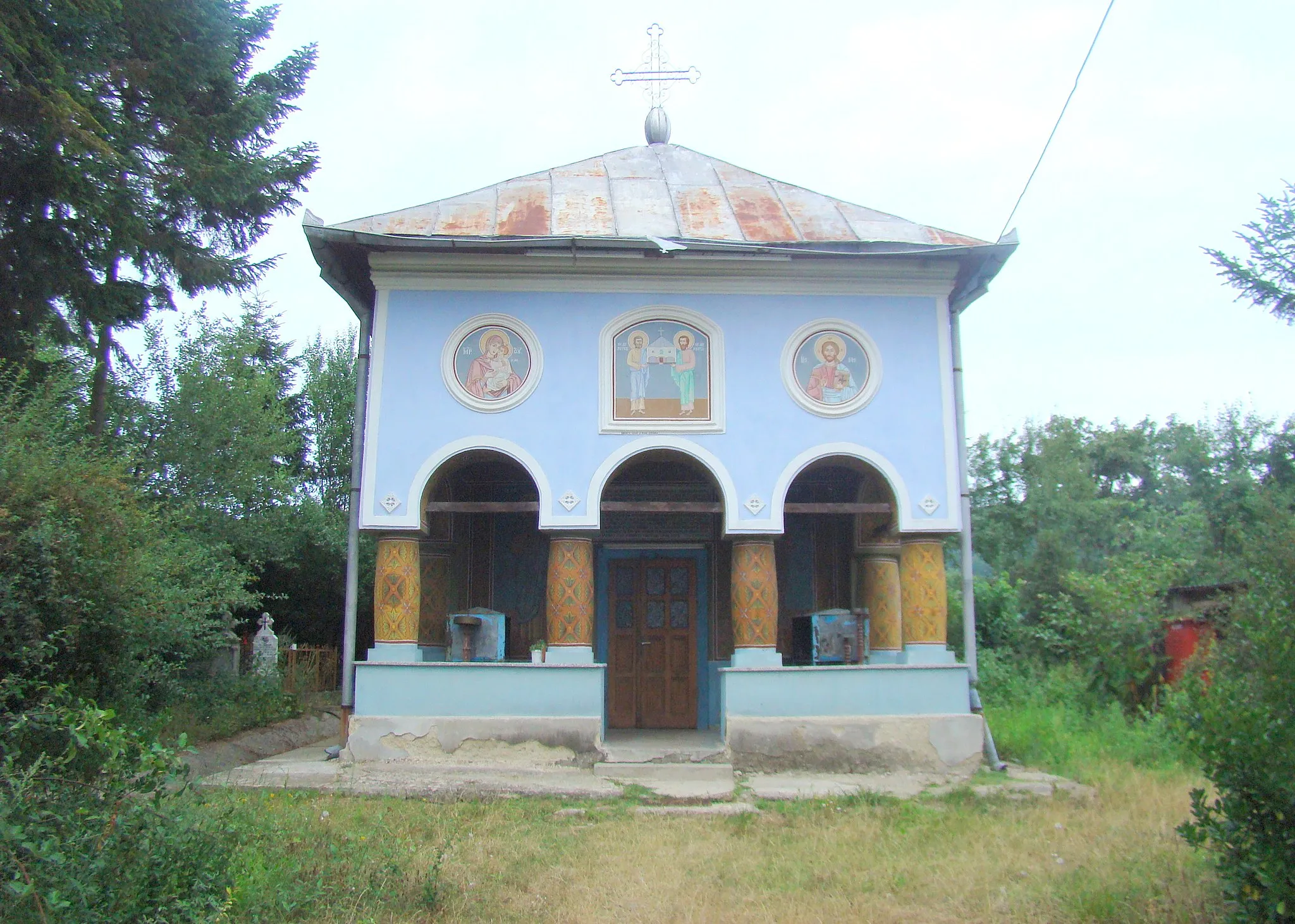 Photo showing: Biserica „Sfinţii Apostoli Petru şi Pavel”, sat Poroina; comuna Șimian