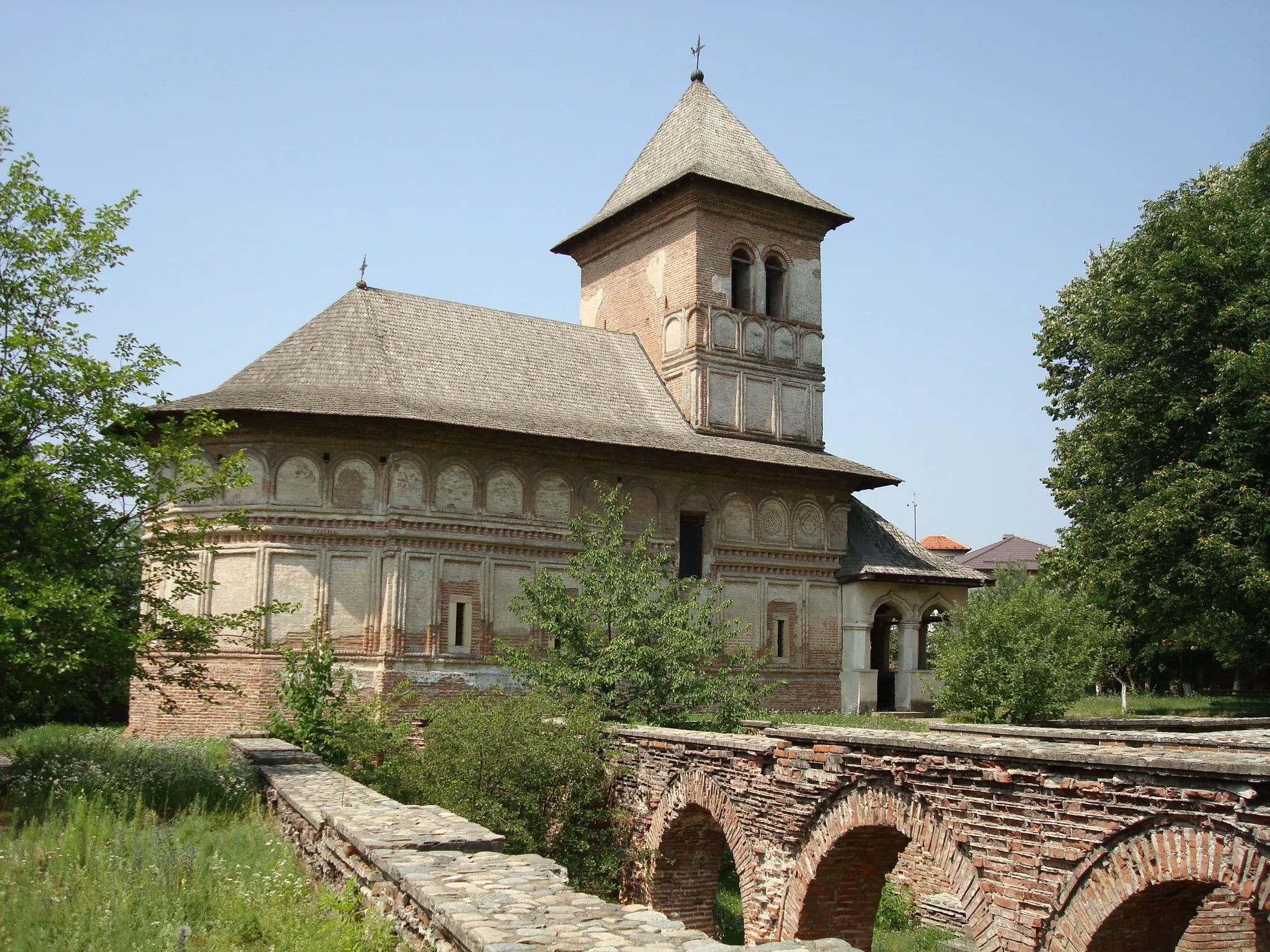 Photo showing: Mănăstirea Strehaia