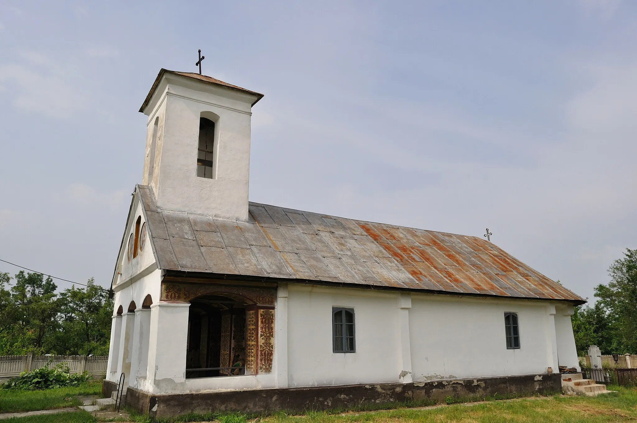 Photo showing: Biserica de lemn „Sf.Nicolae” din Meriș, județul Mehedinți