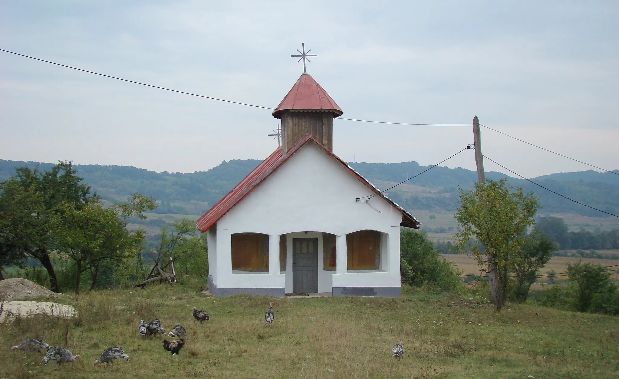 Photo showing: Biserica de lemn „Naşterea Maicii Domnului” din Căzăneşti, comuna Căzăneşti, județul Mehedinți