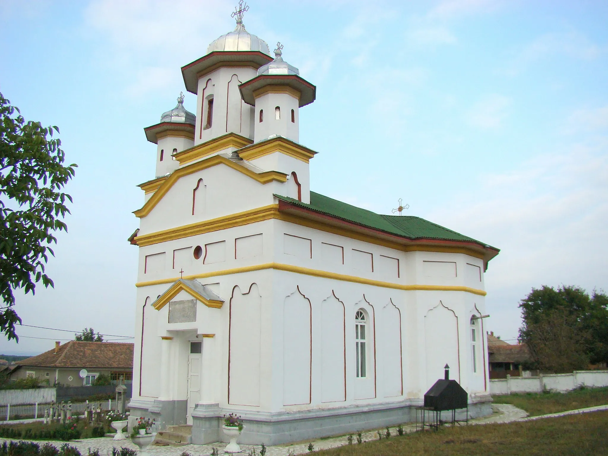 Photo showing: Biserica monument „Sf.Nicolae” din Pătulele, județul Mehedinți