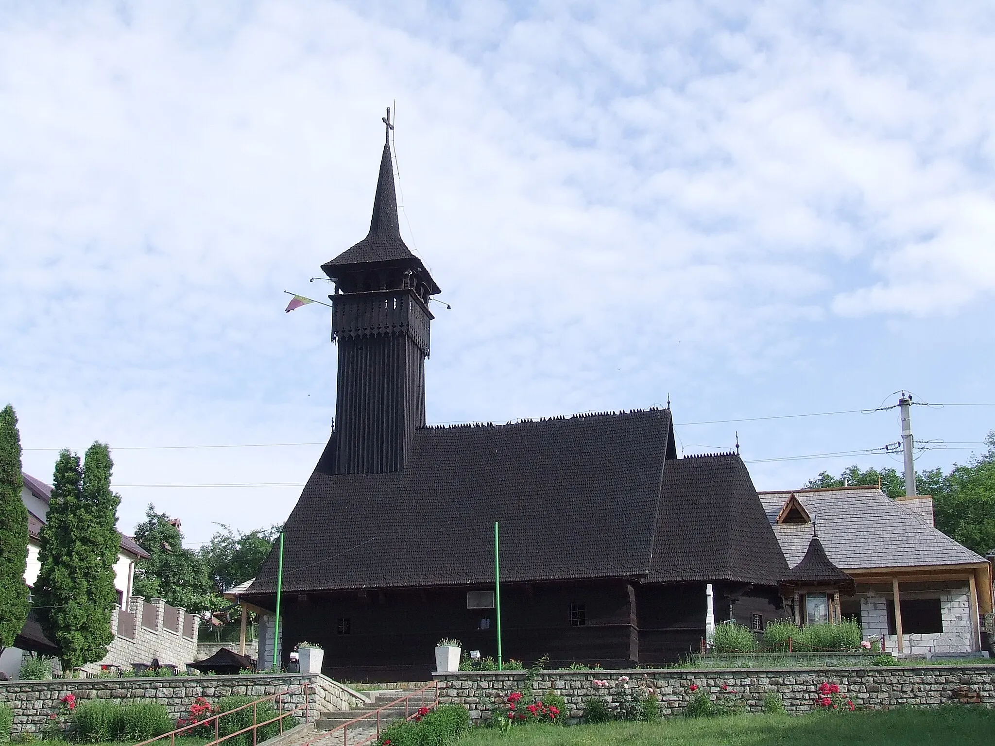 Photo showing: Biserica de lemn din Albac