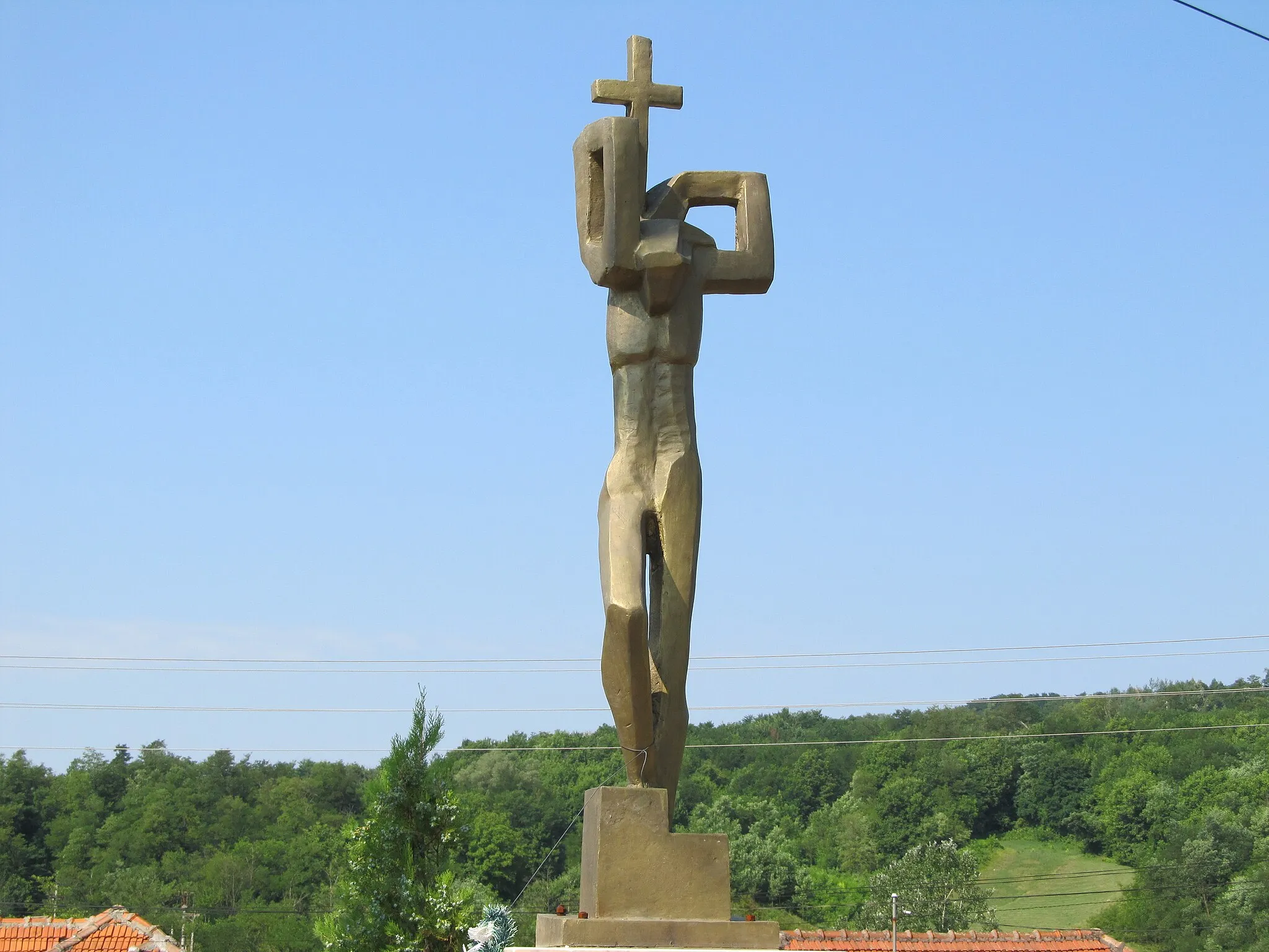 Photo showing: Ocniţa, monument