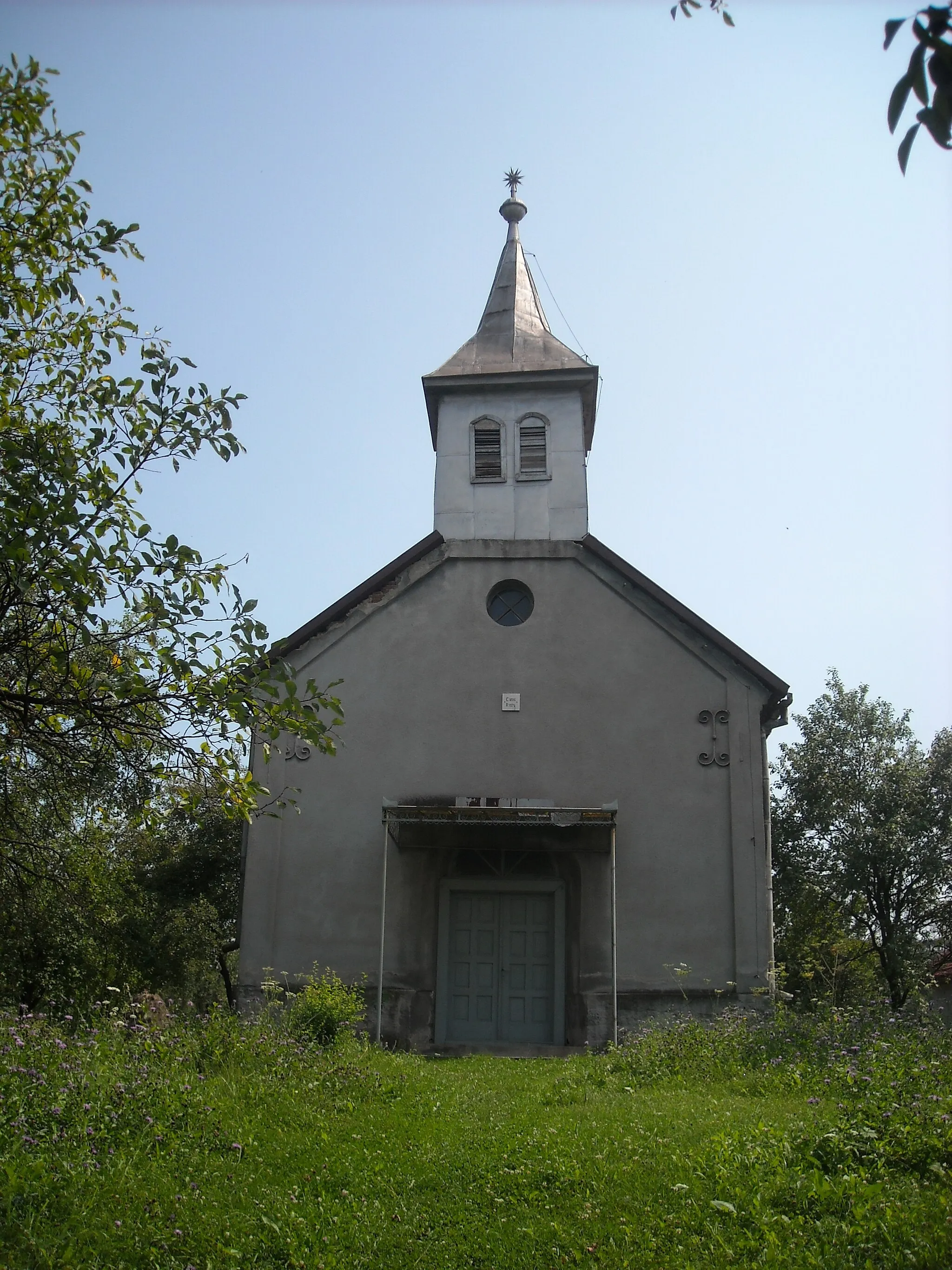 Photo showing: Reformed church in Bârcea Mică (Kisbarcsa) village, Hunedoara County, Romania