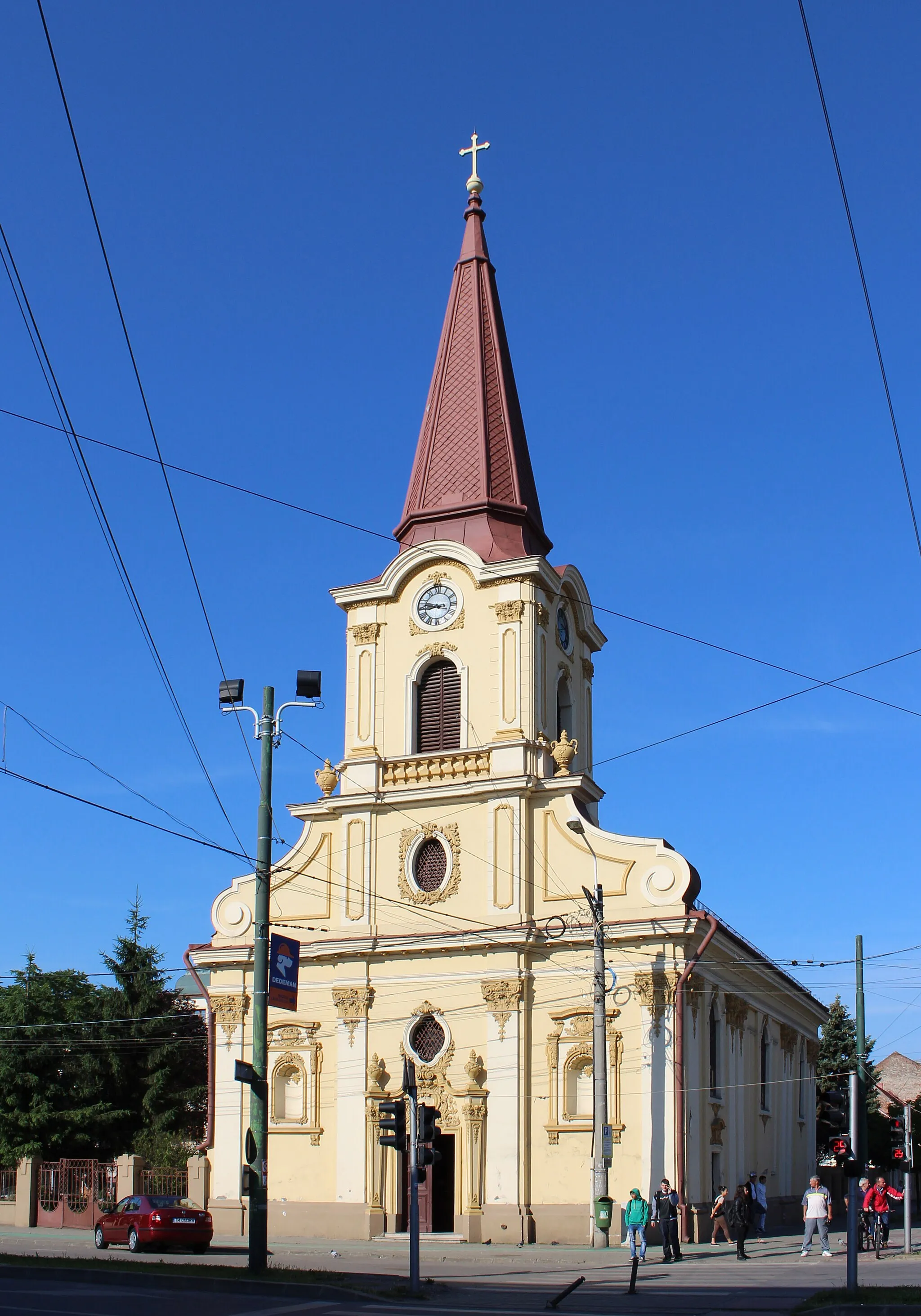 Photo showing: Roman-Catholic church of the Nativity of the Virgin Mary in Iosefin, Timișoara, Romania