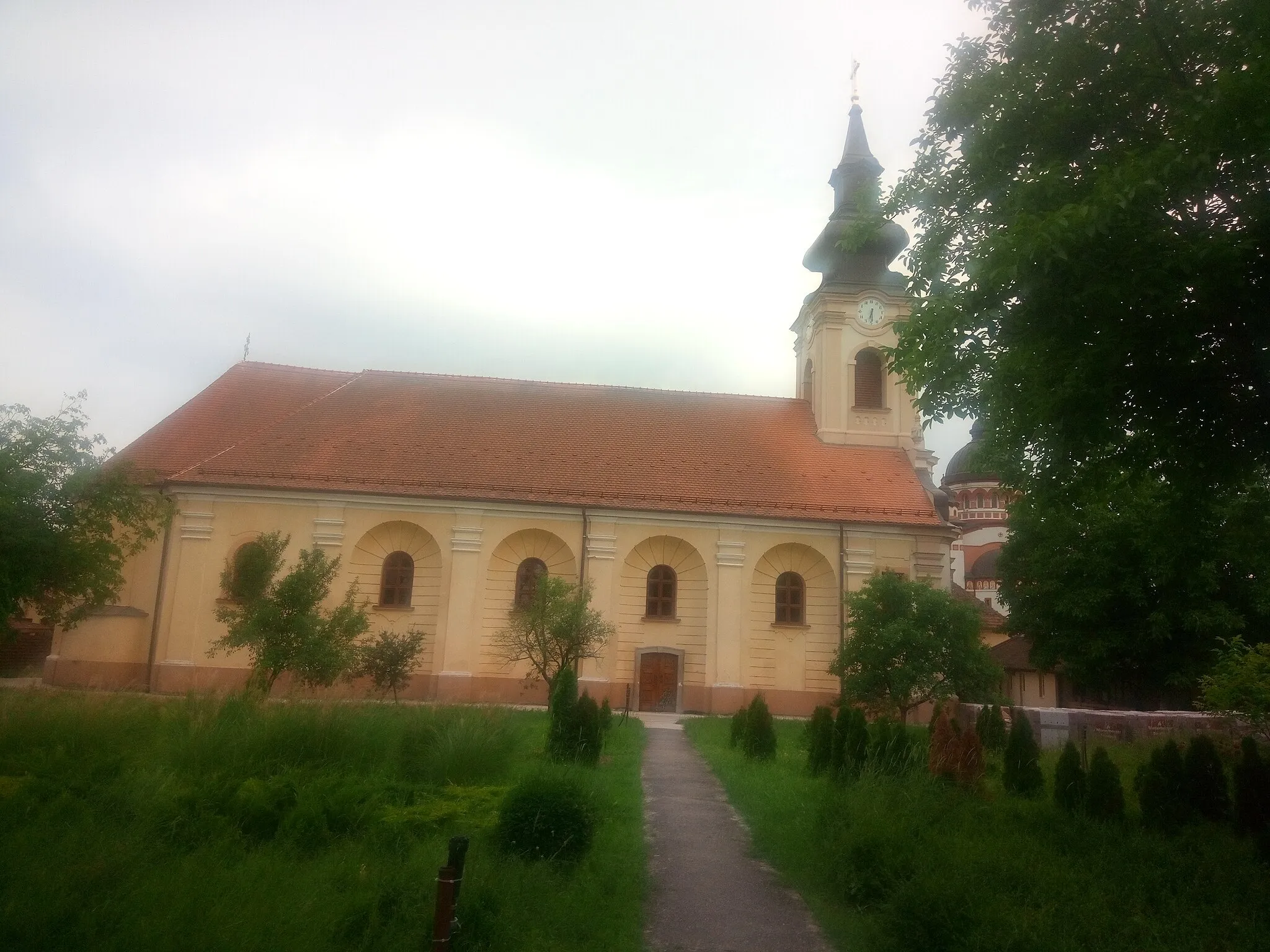 Photo showing: Serbian St. Nicholas Church, Mehala (suburb of Timișoara/Temišvar) 1792–1796, rebuilt 1819–1820