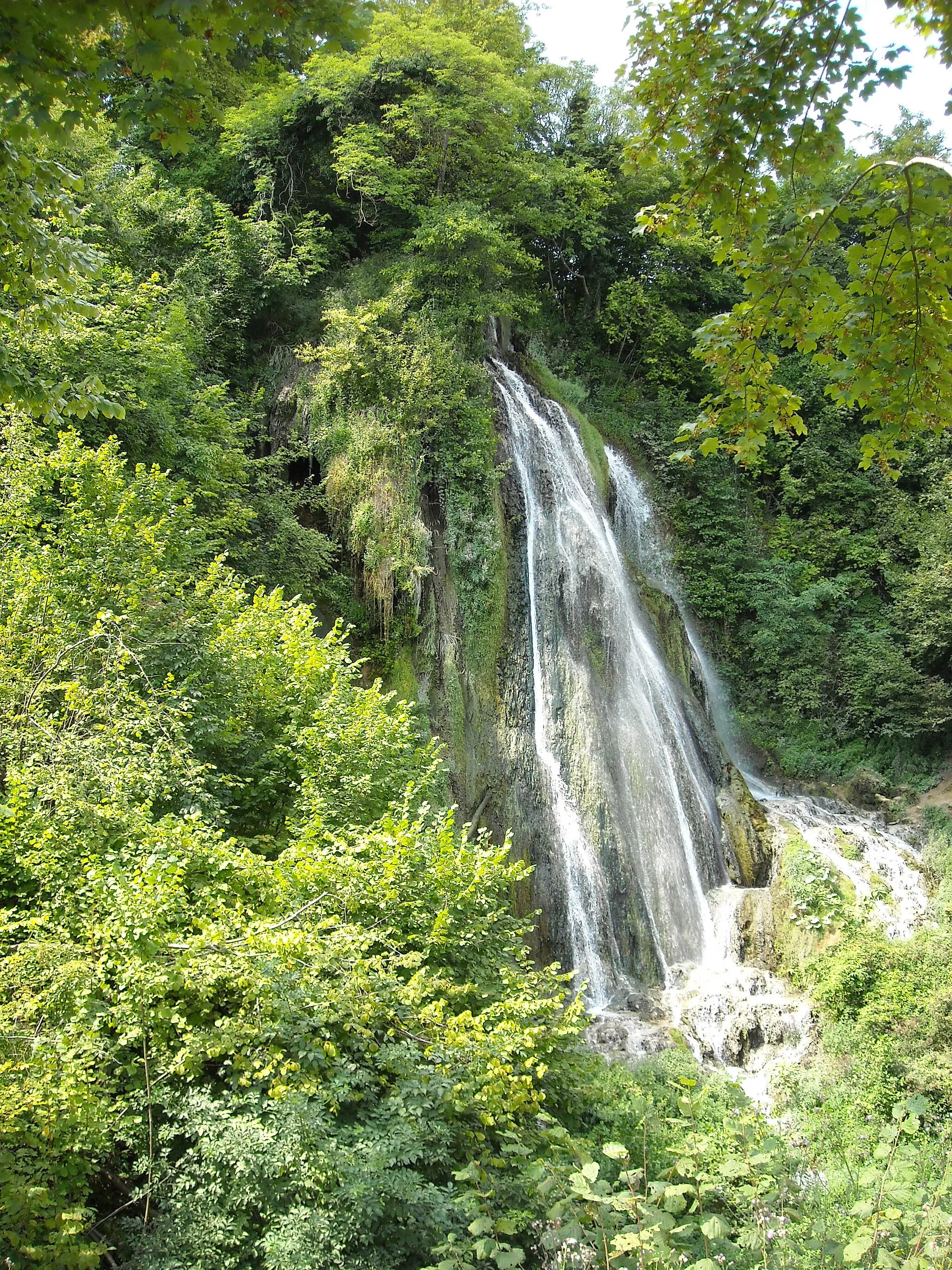Photo showing: waterfall between Geoagiu and Geoagiu-Băi