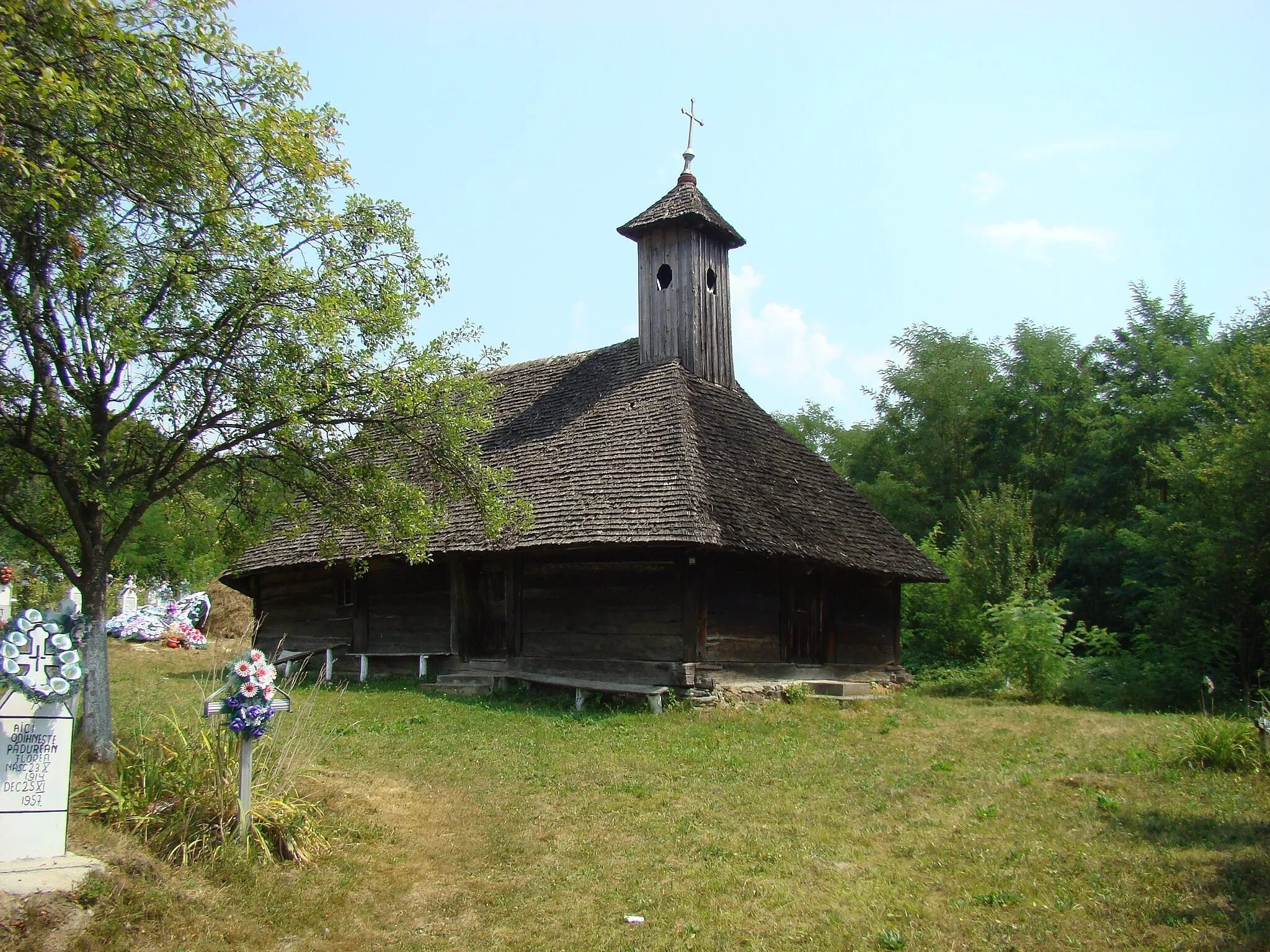 Photo showing: Biserica de lemn „Cuvioasa Paraschiva” din Jupânești