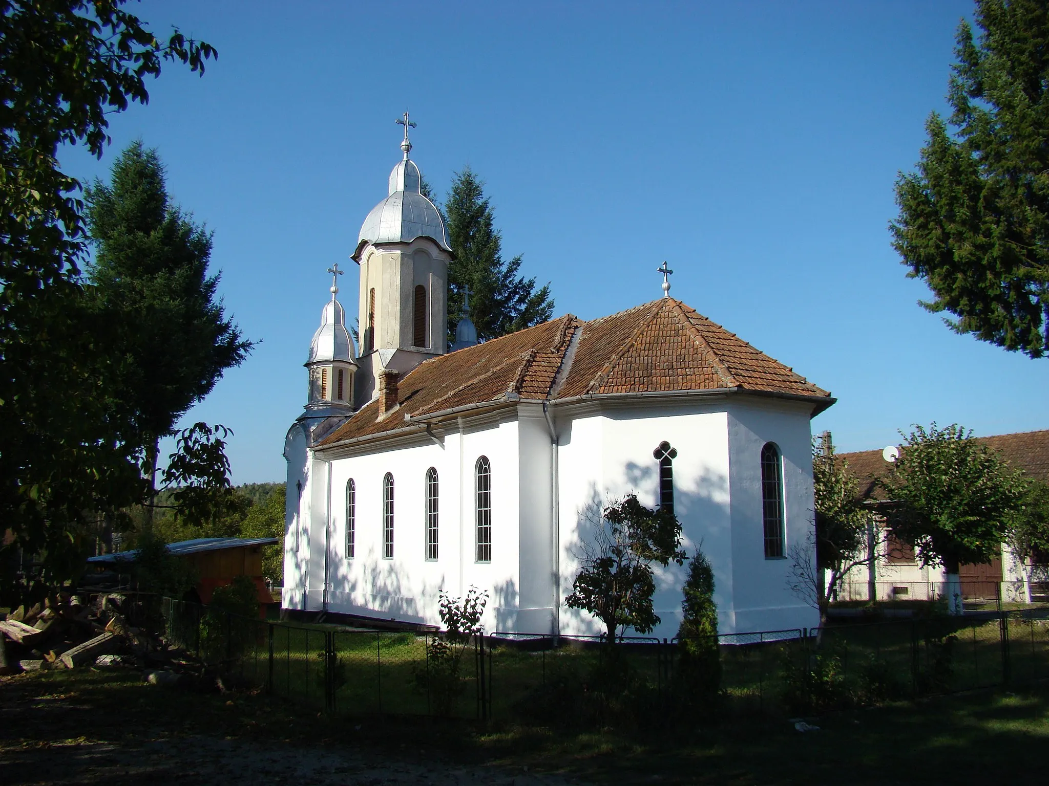 Photo showing: Biserica ortodoxă din Gladna Montană-Timiș