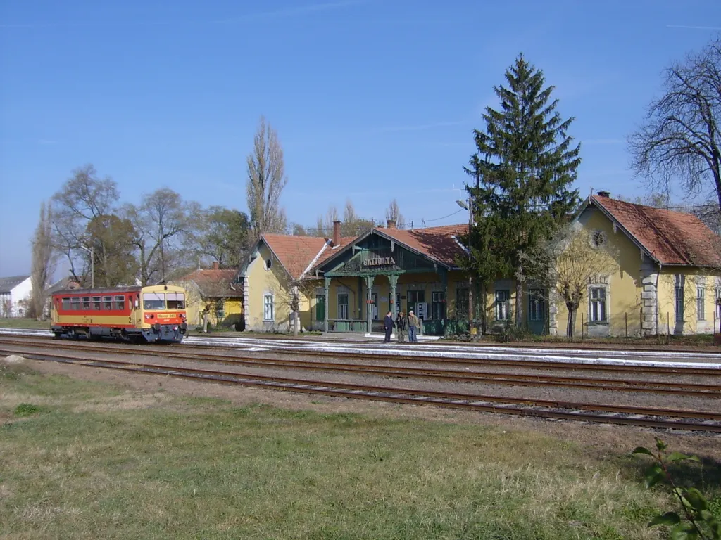Photo showing: Railway station of Battonya, Hungary
