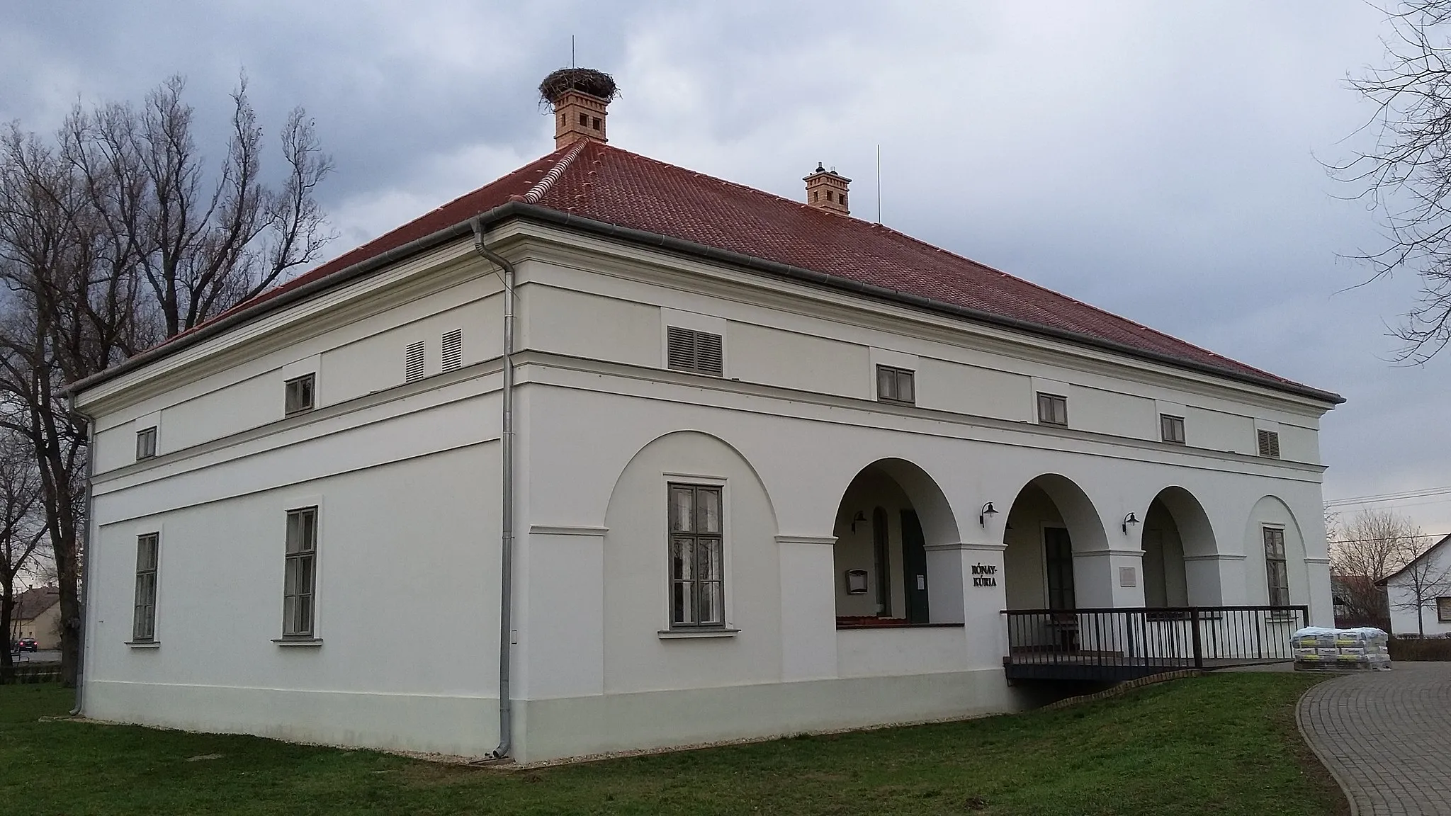 Photo showing: East side, Rónay Mansion, Kiszombor