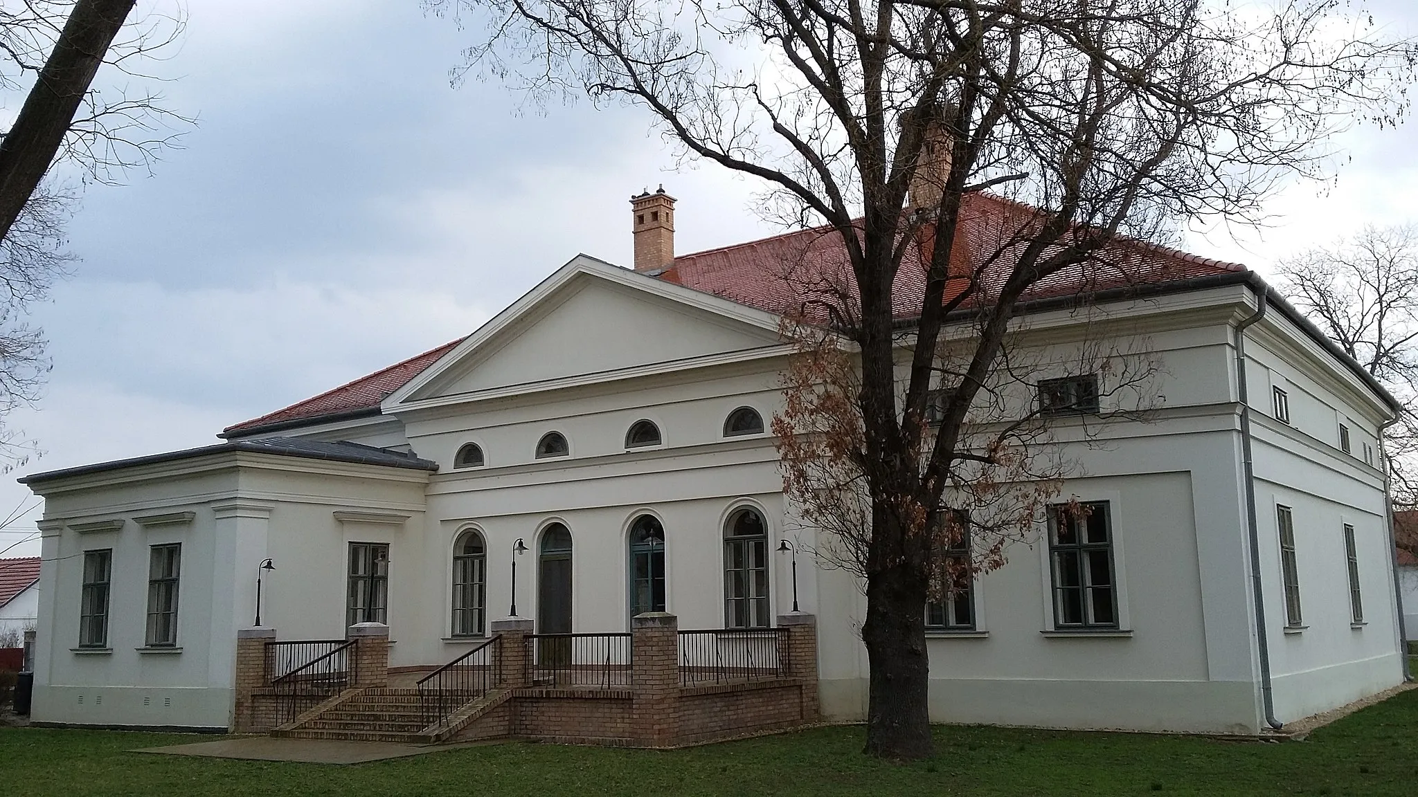 Photo showing: North side, Big mansion of Rónay, Kiszombor