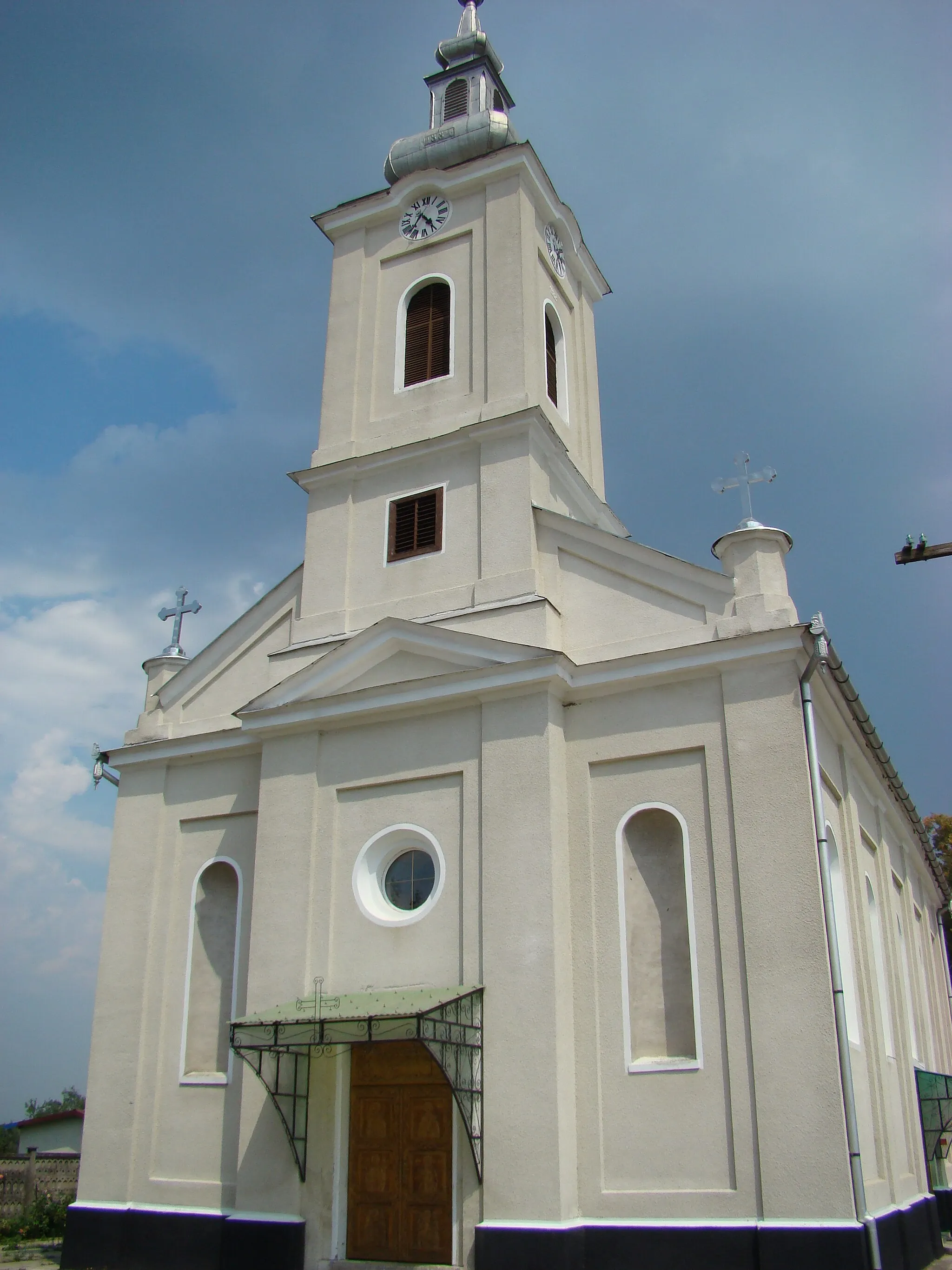 Photo showing: Orthodox church in Traian Vuia (Bujor), Romania