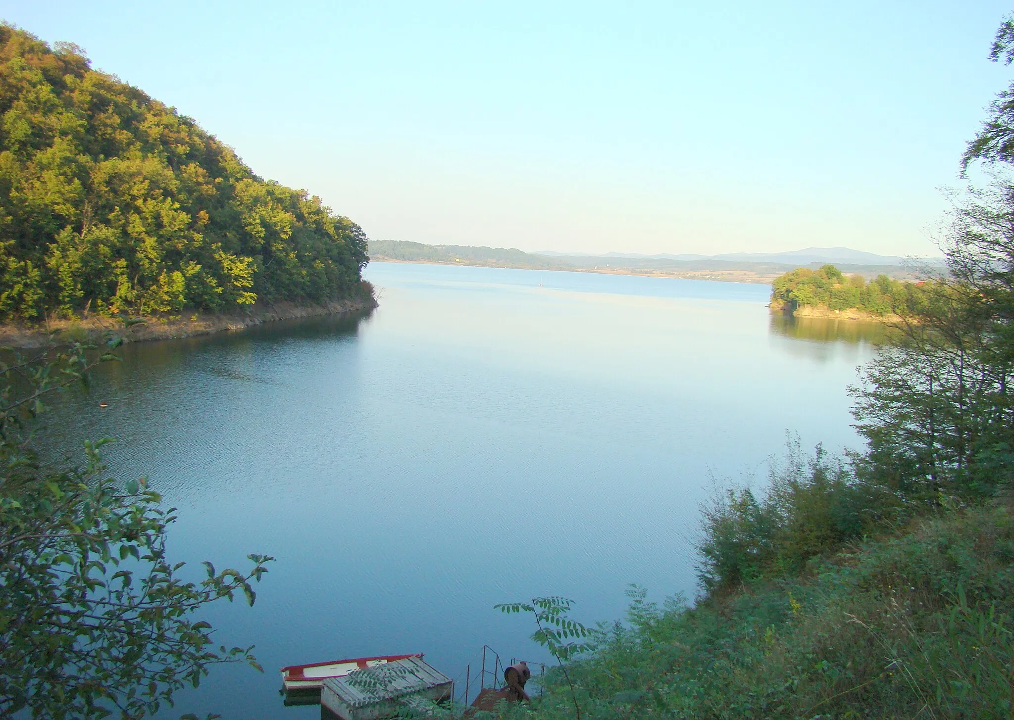 Photo showing: Lacul de acumulare Surduc