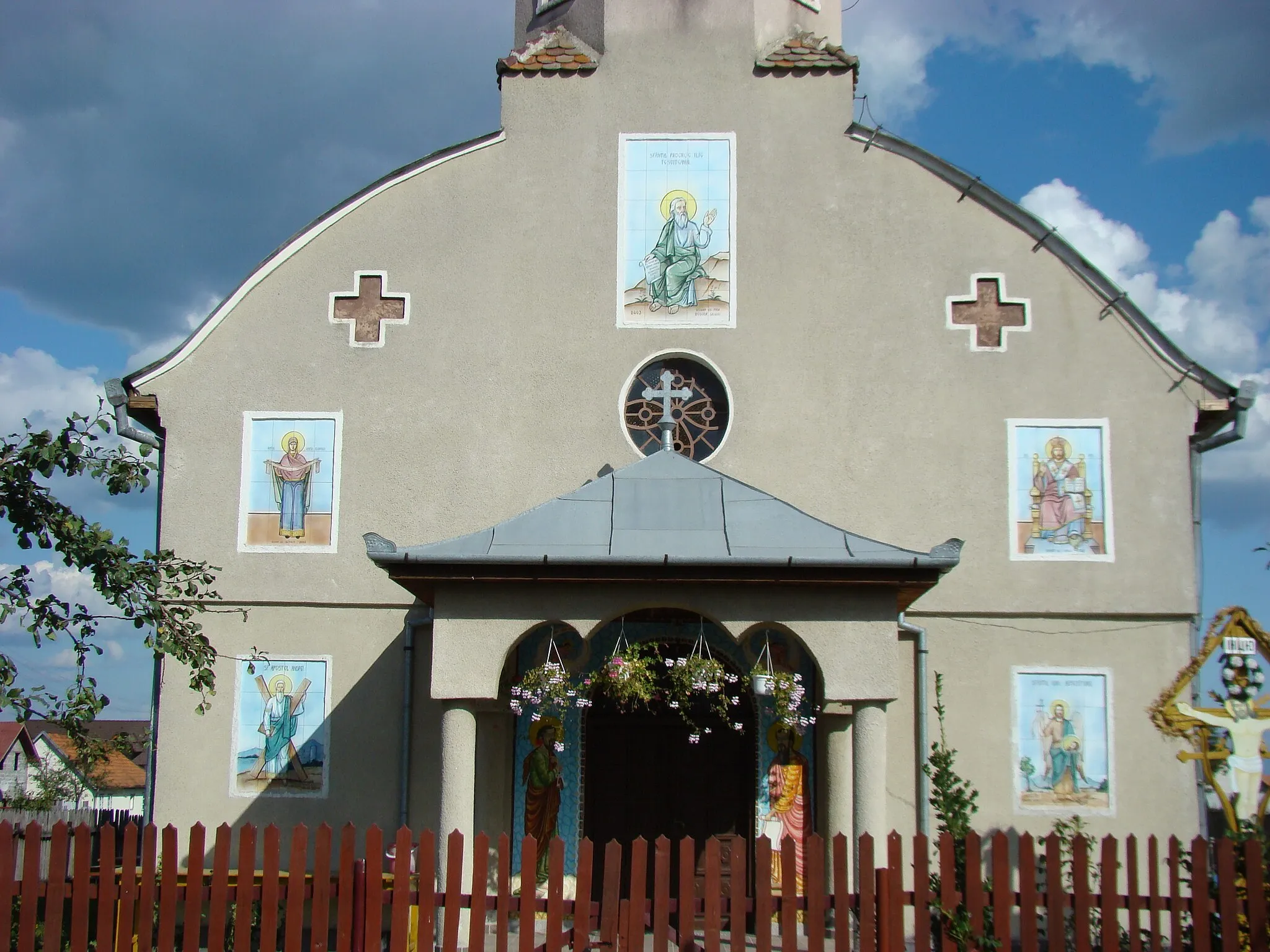 Photo showing: Biserica ortodoxă din Știuca, Timiș