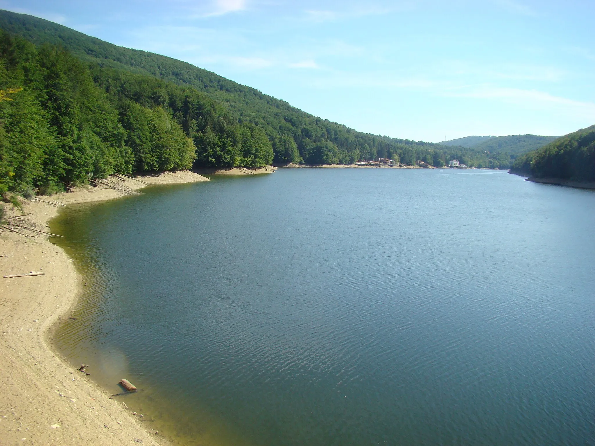 Photo showing: Lacul de acumulare Văliug