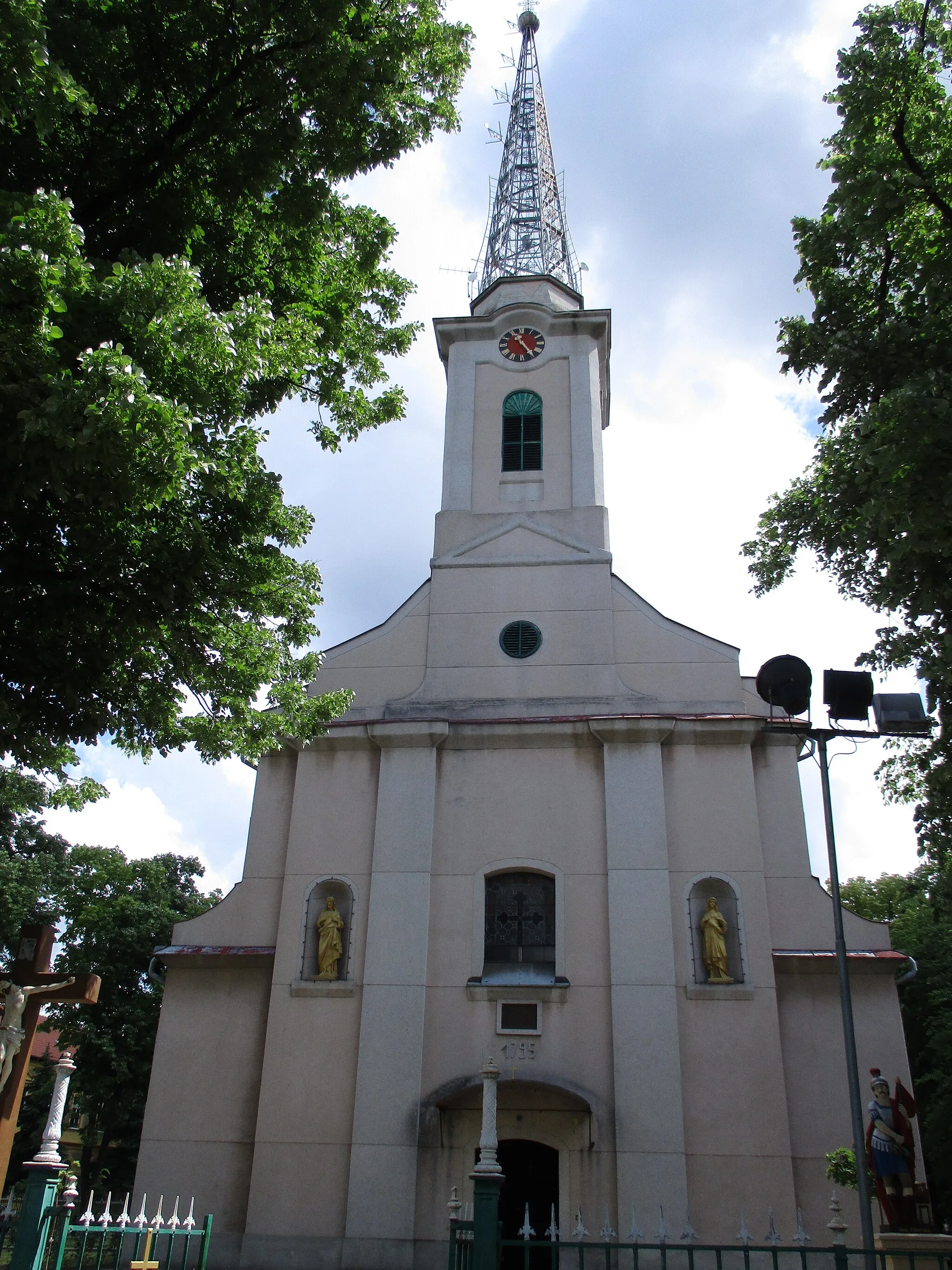 Photo showing: Catholic church in Ada