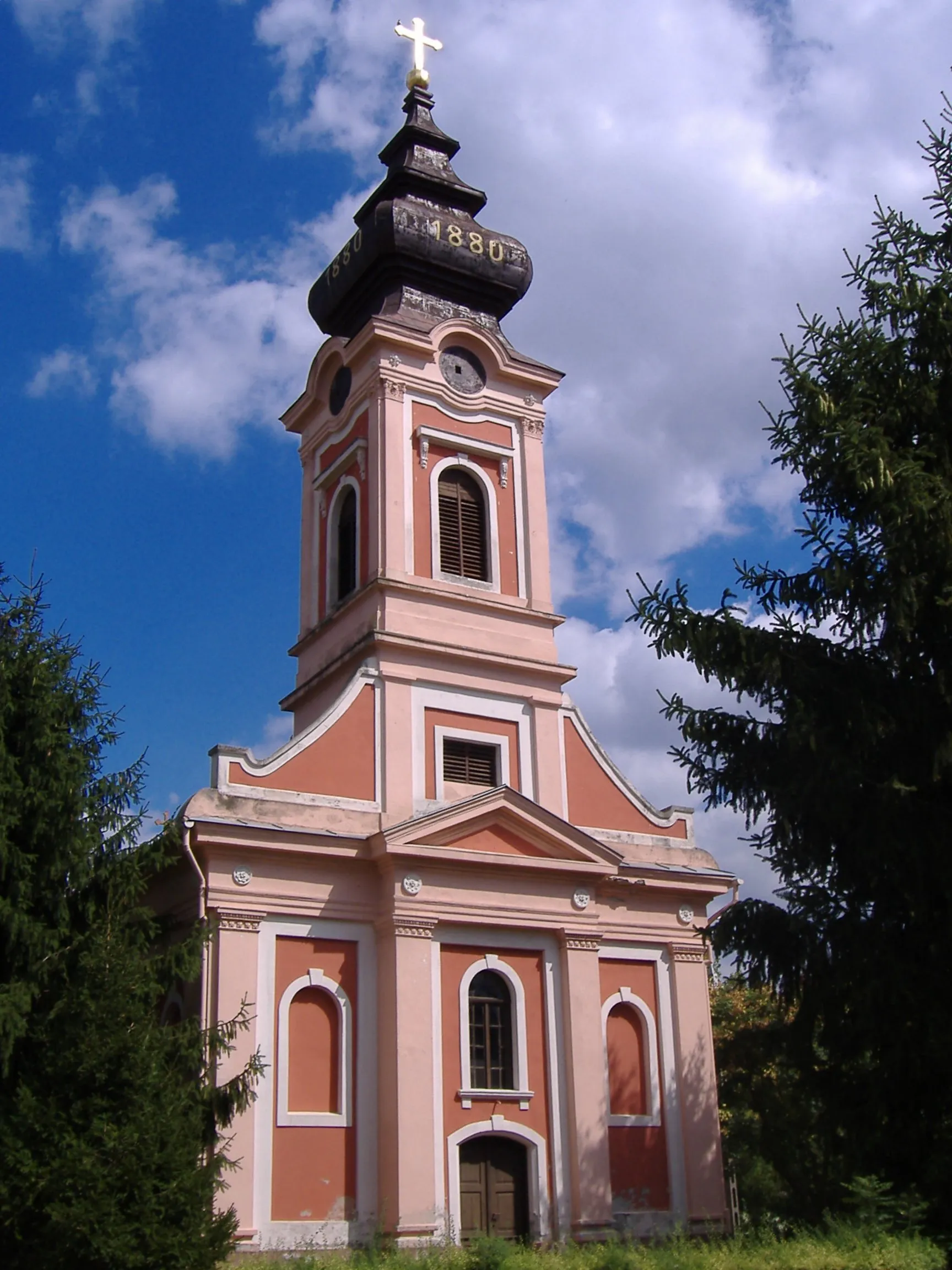 Photo showing: Serbian Orthodox church in Magyarcsanád, Hungary.