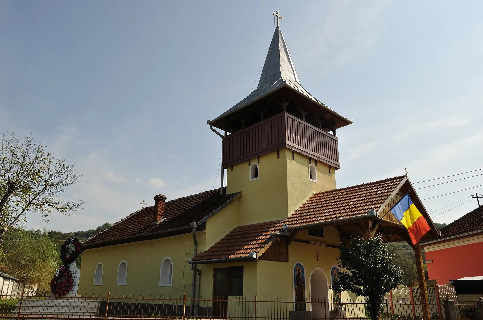 Photo showing: Biserica din Boholt, județul Hunedoara