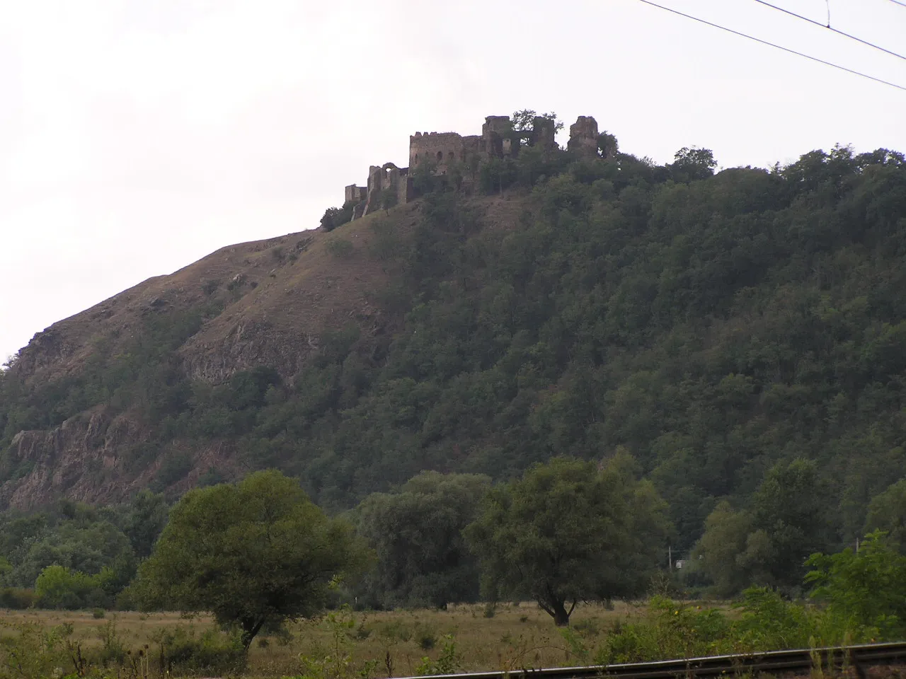 Photo showing: Burg Şoimoş bei Lipova (Arad), Rumänien