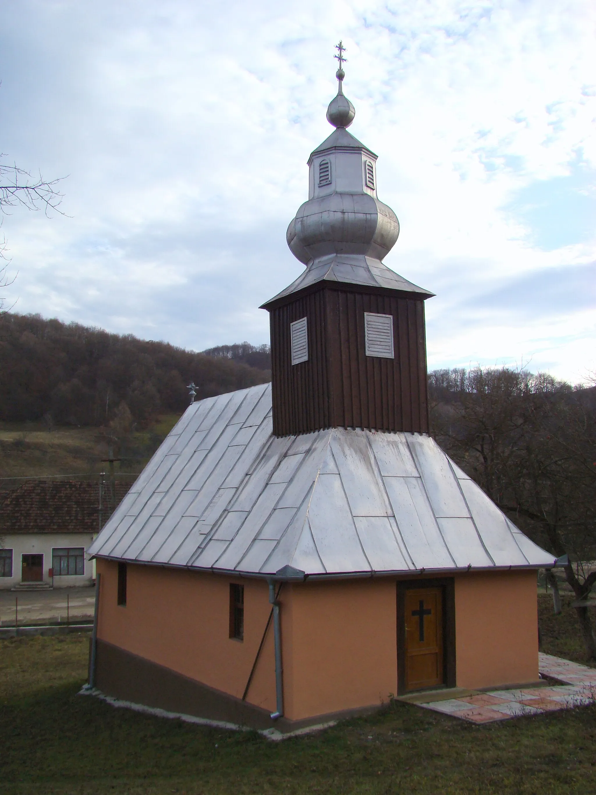 Photo showing: Biserica de lemn din Mădrigești, județul Arad