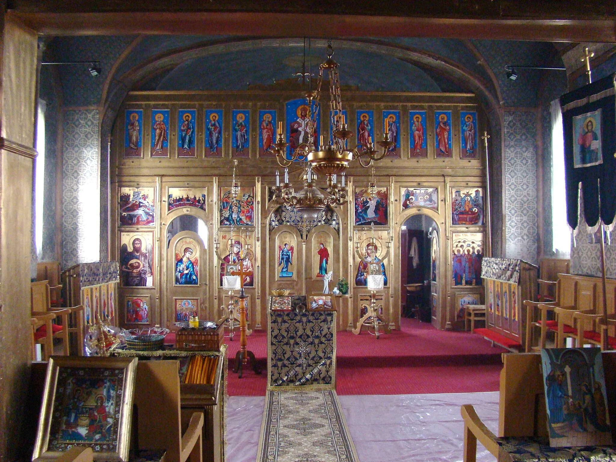 Photo showing: Biserica ortodoxă din Buhani, județul Arad