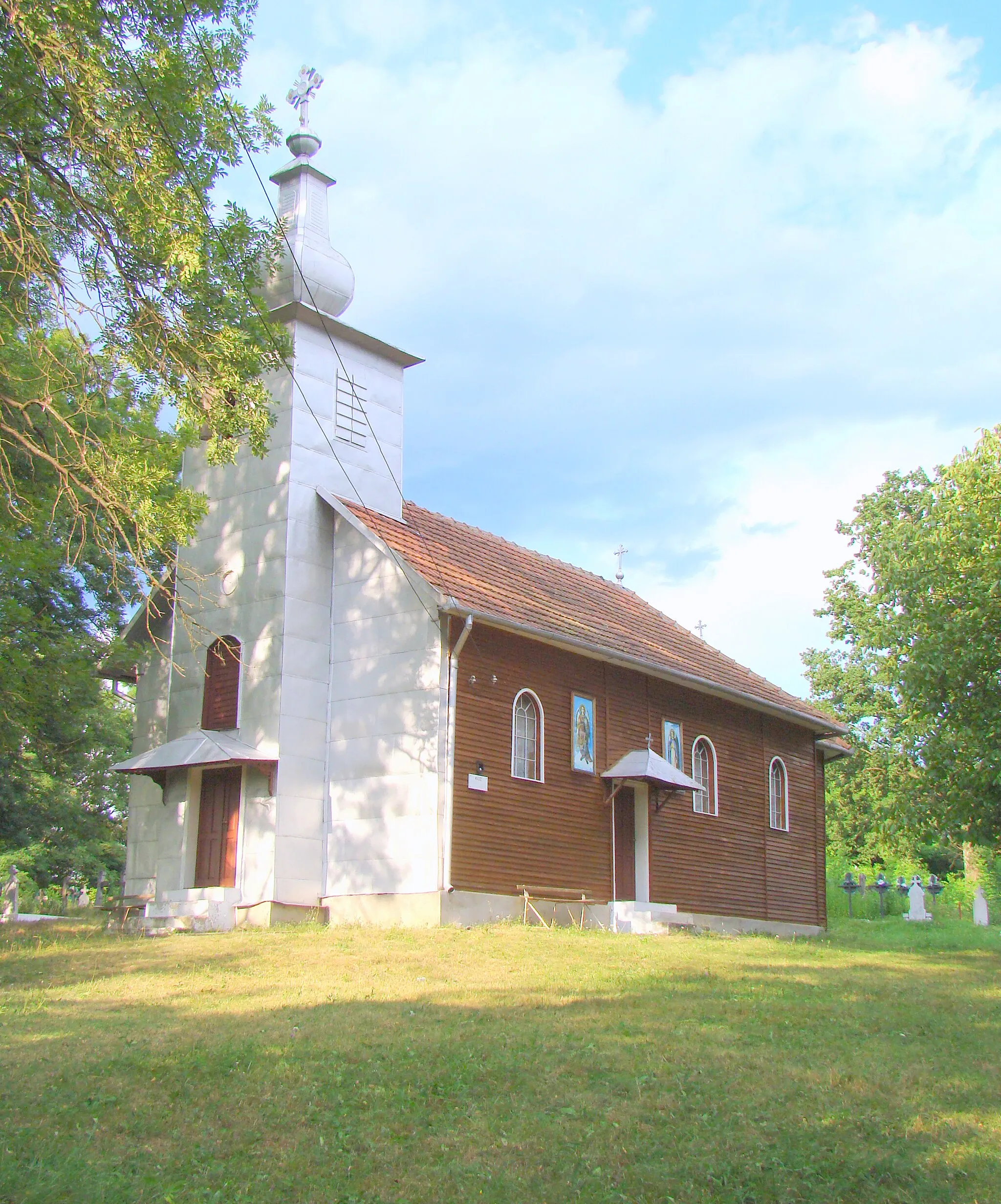 Photo showing: Biserica de lemn din Țohești