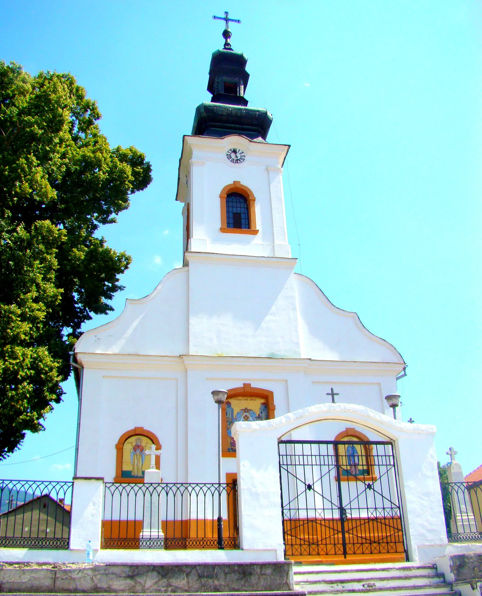 Photo showing: Biserica „Sf. Atanasie”	sat Domașnea; comuna Domașnea	261	    1808