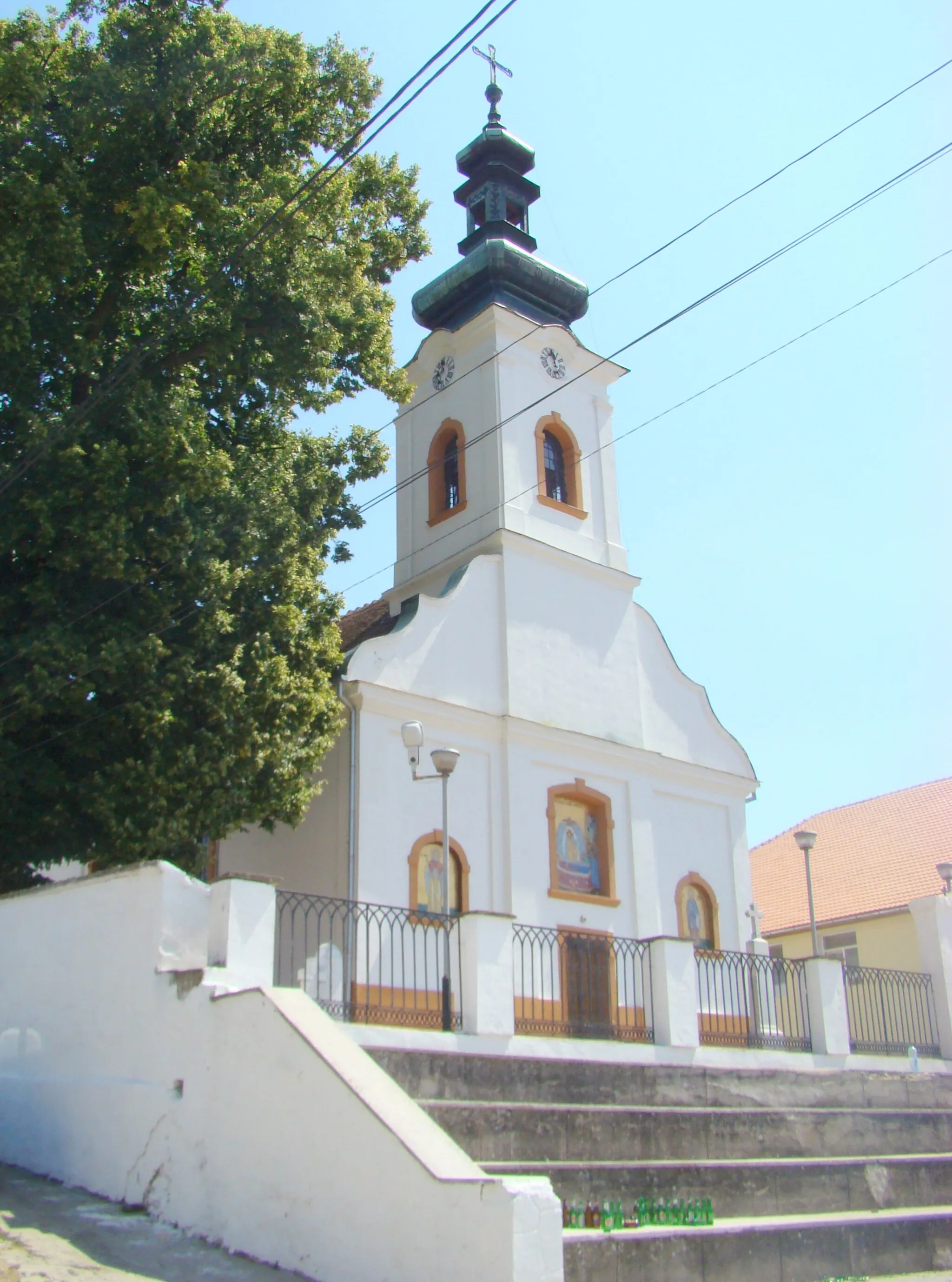 Photo showing: Biserica „Sfântul Atanasie”, sat Domașnea; comuna Domașnea