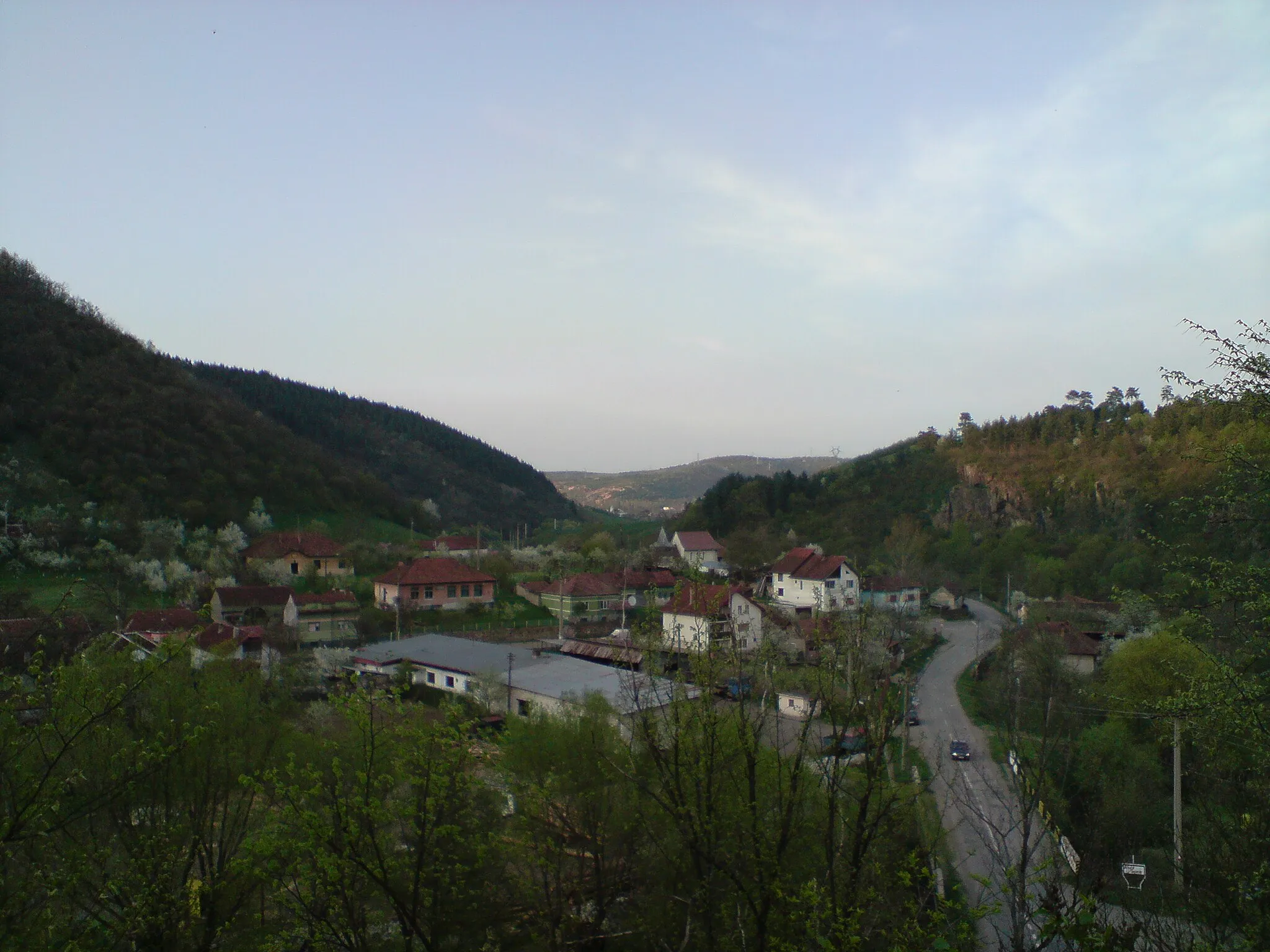 Photo showing: view of Teliucu Superior village, Hunedoara County, Romania