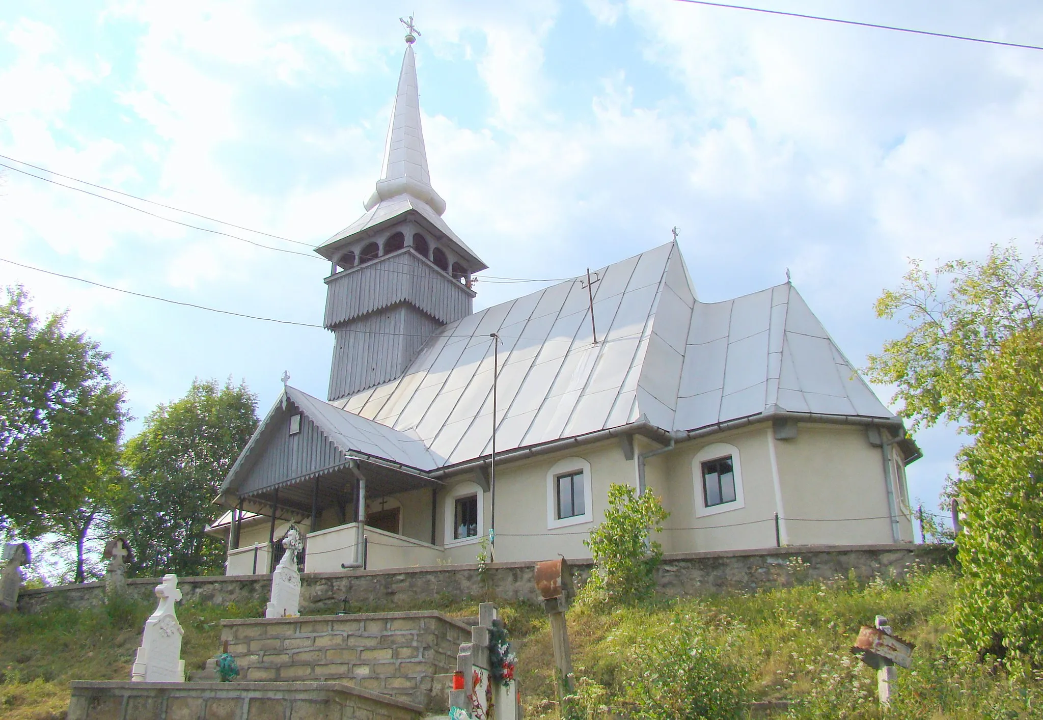 Photo showing: Biserica de lemn din Zdrapti-Hunedoara