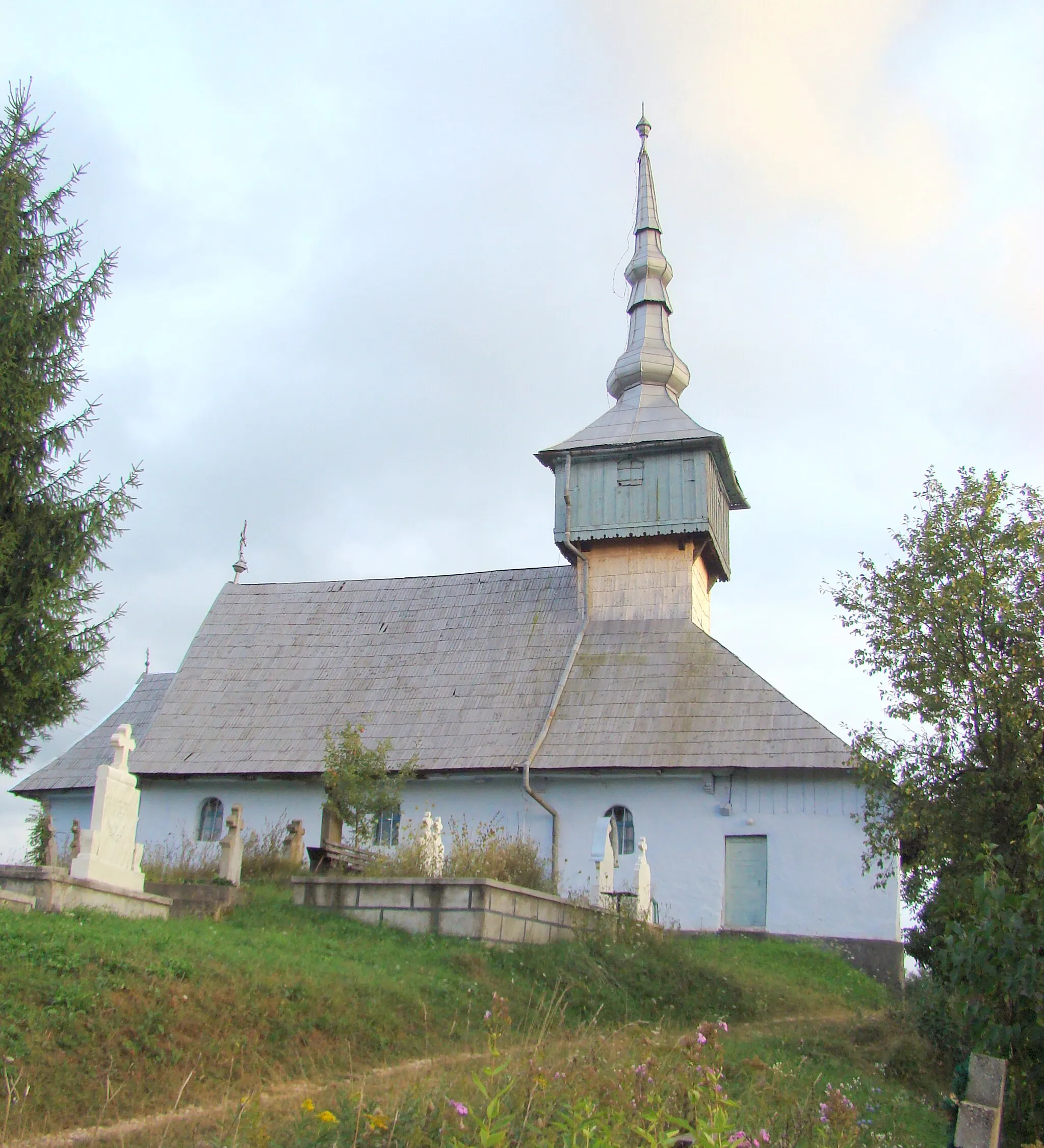 Photo showing: Biserica de lemn din Hărțăgani-Hunedoara