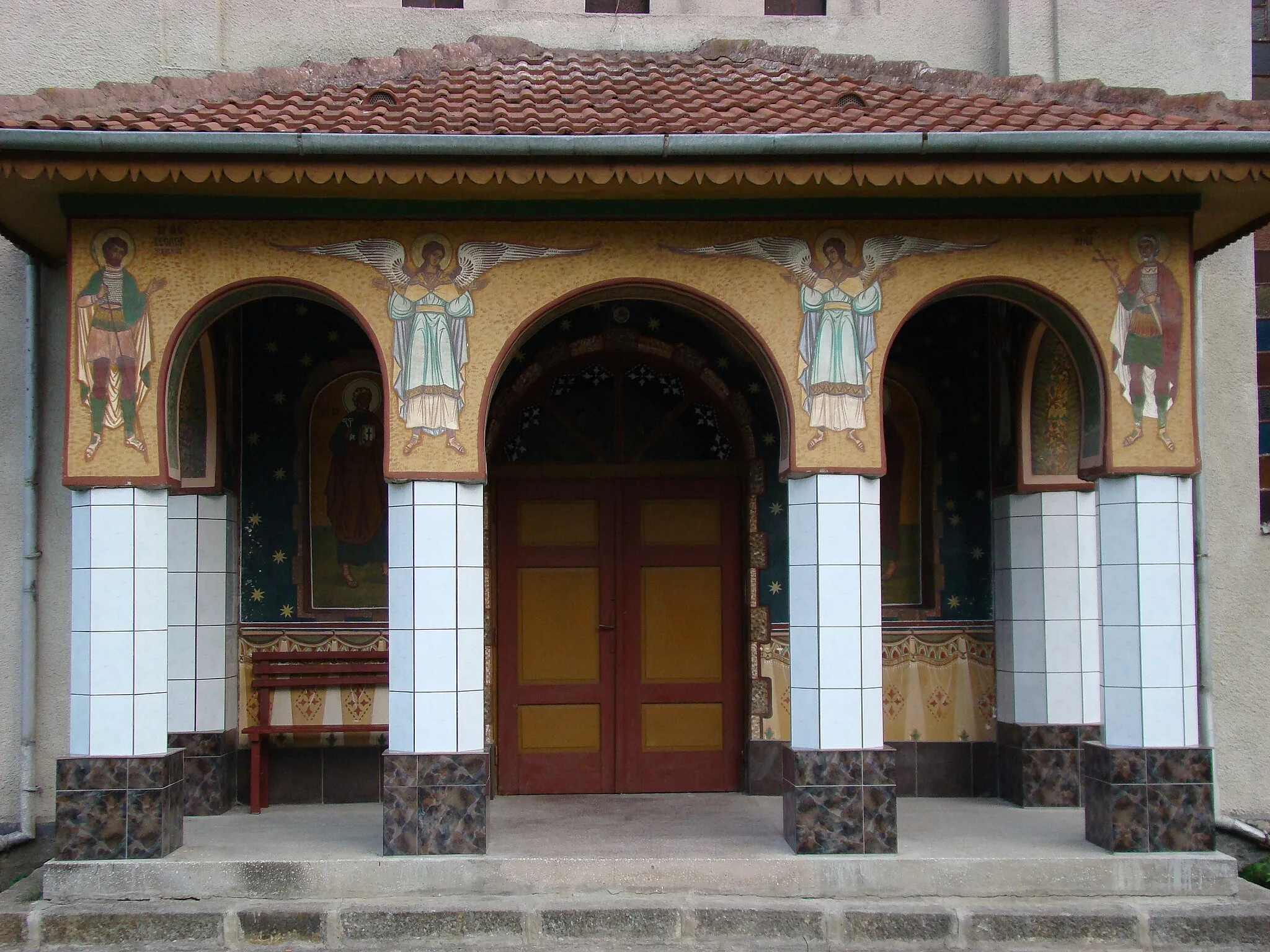 Photo showing: Biserica ortodoxă din Mihăileni, Hunedoara