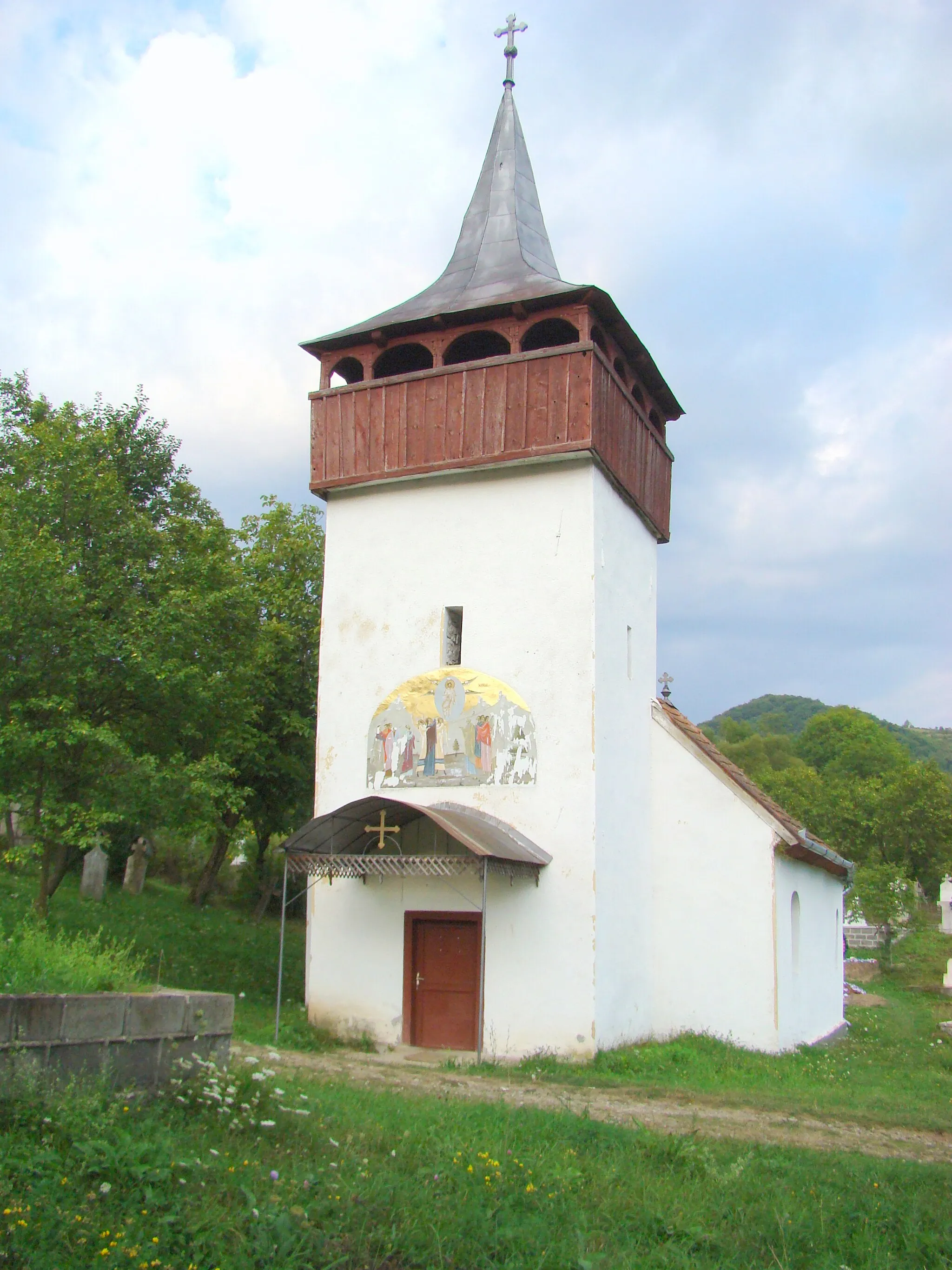 Photo showing: Biserica de zid din Curechiu-Hunedoara