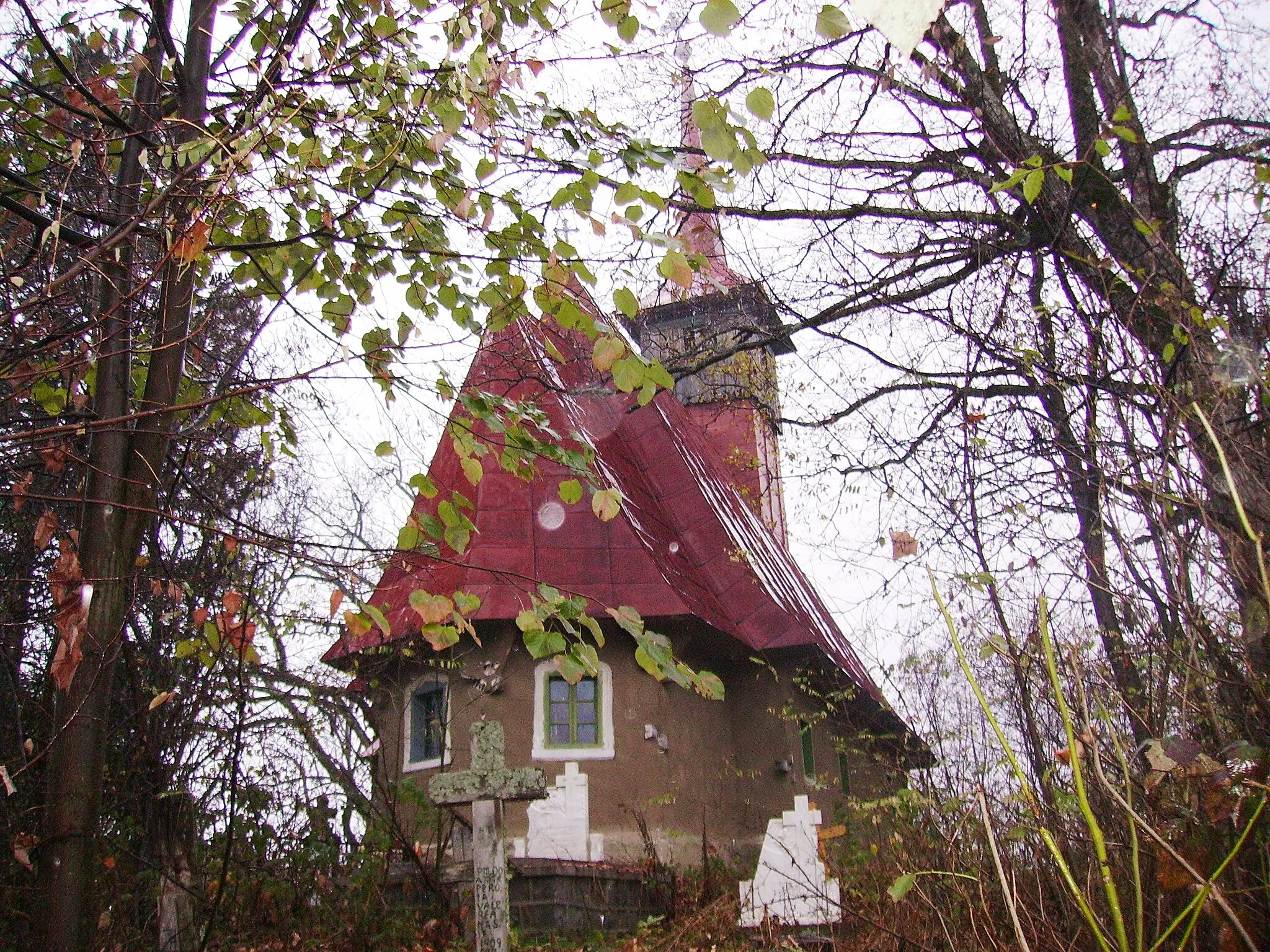 Photo showing: The wooden church in Grohot, Hunedoara county, Romania