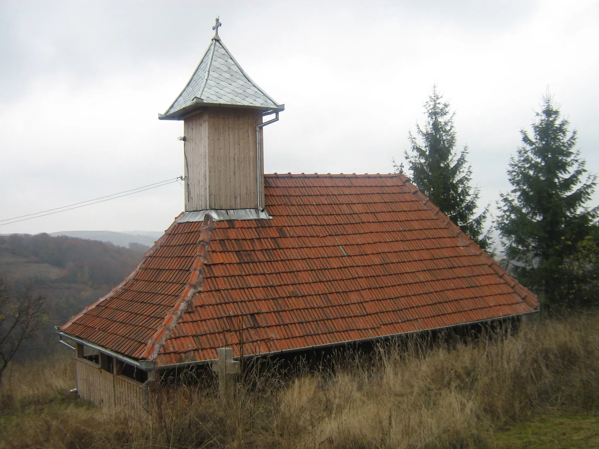 Photo showing: The wooden church in Socet, Hunedoara county, Romania
