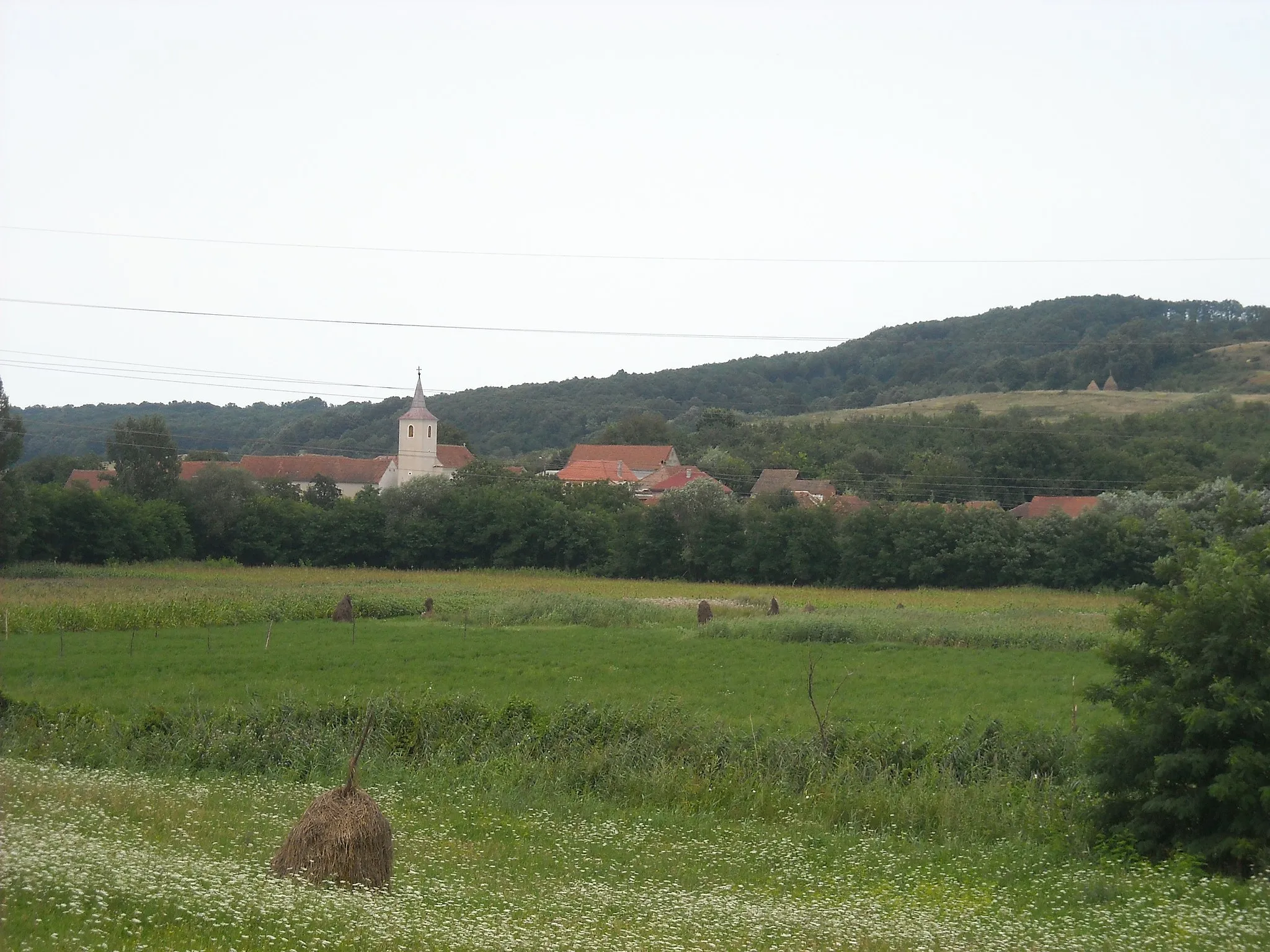 Photo showing: view of Turmaș in Romania