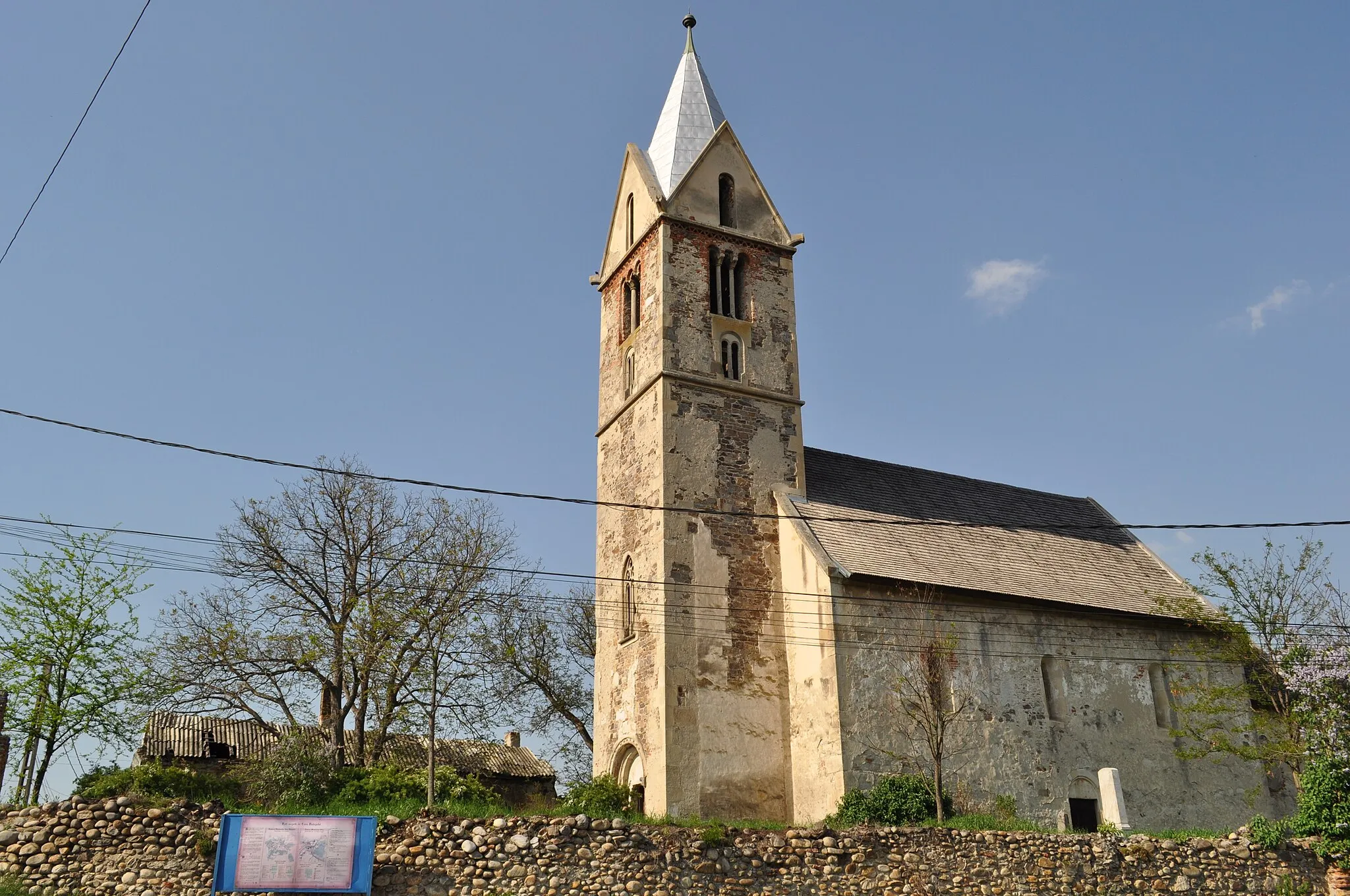 Photo showing: Biserica cnezilor Cândea, azi Biserica reformată