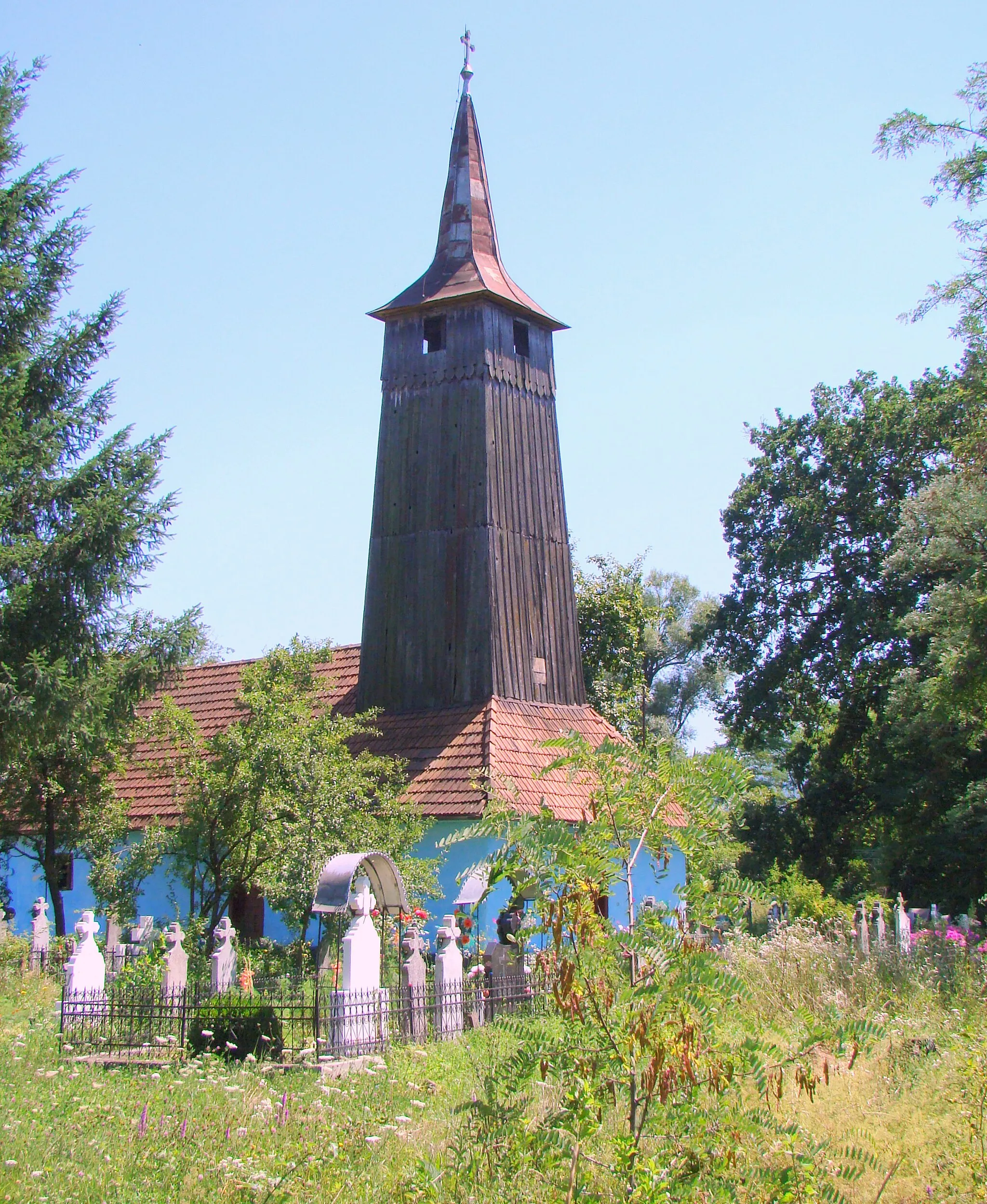 Photo showing: Biserica de lemn din Târnava de Criș-Hunedoara