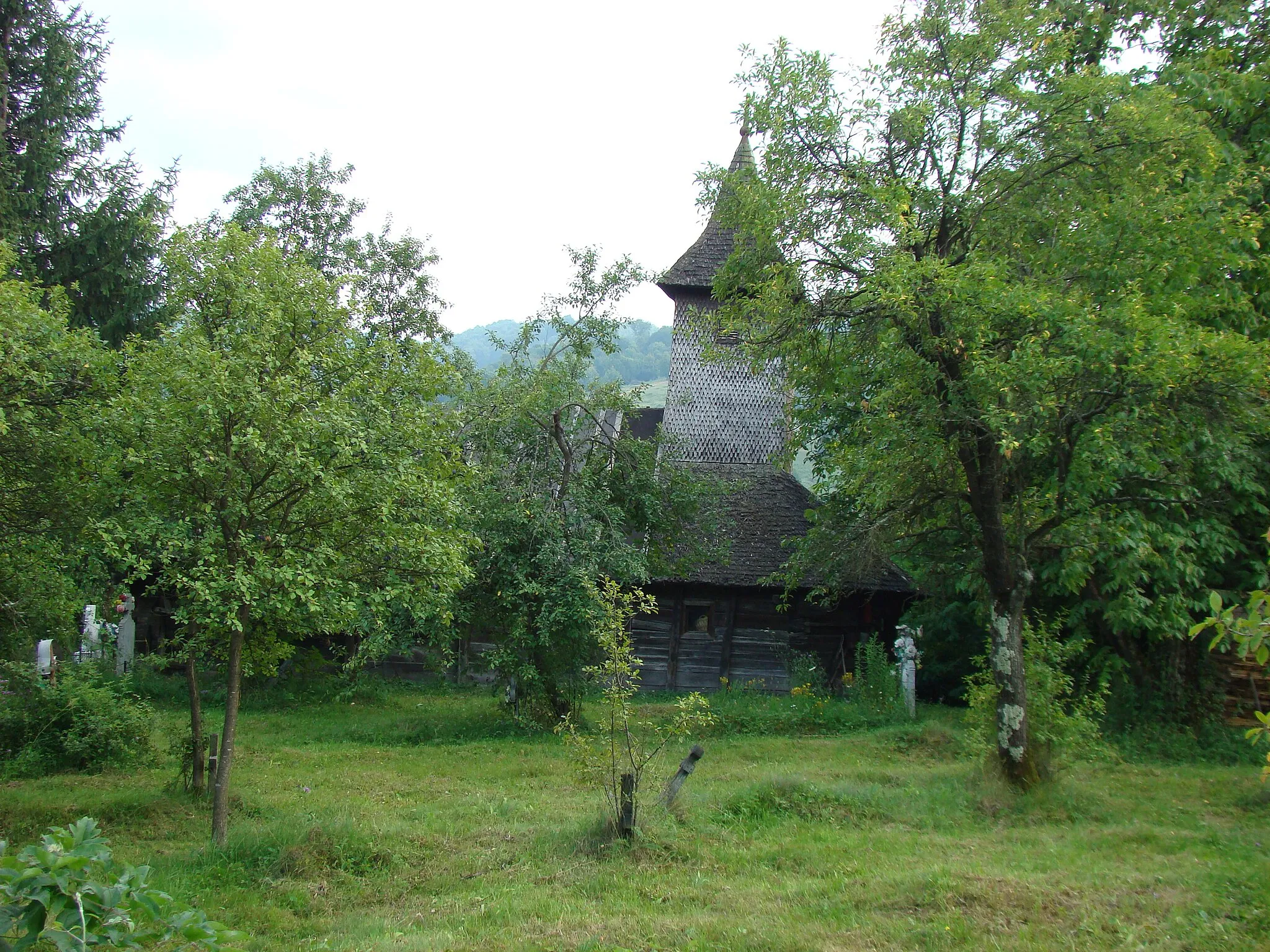 Photo showing: Biserica de lemn din Crivina de Sus-Timiș