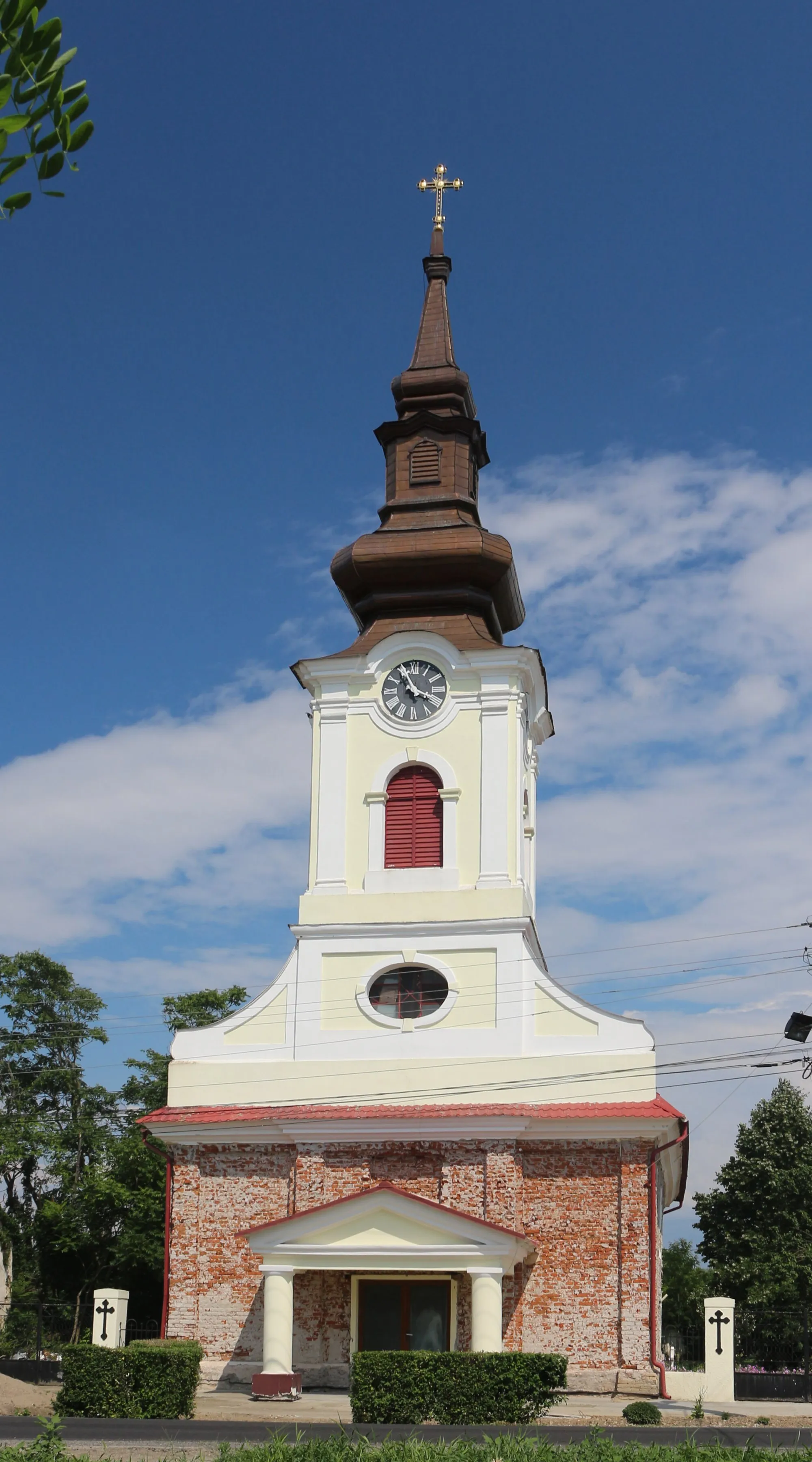Photo showing: Orthodox church "Sf. Mucenic Gheorghe", Beregsău Mare, built 1793.