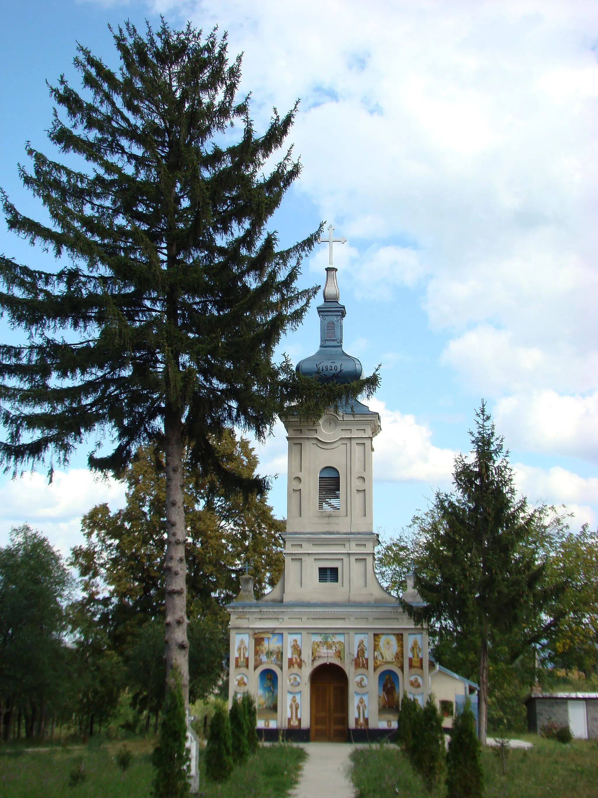 Photo showing: Biserica ortodoxă din Oloșag, Timiș