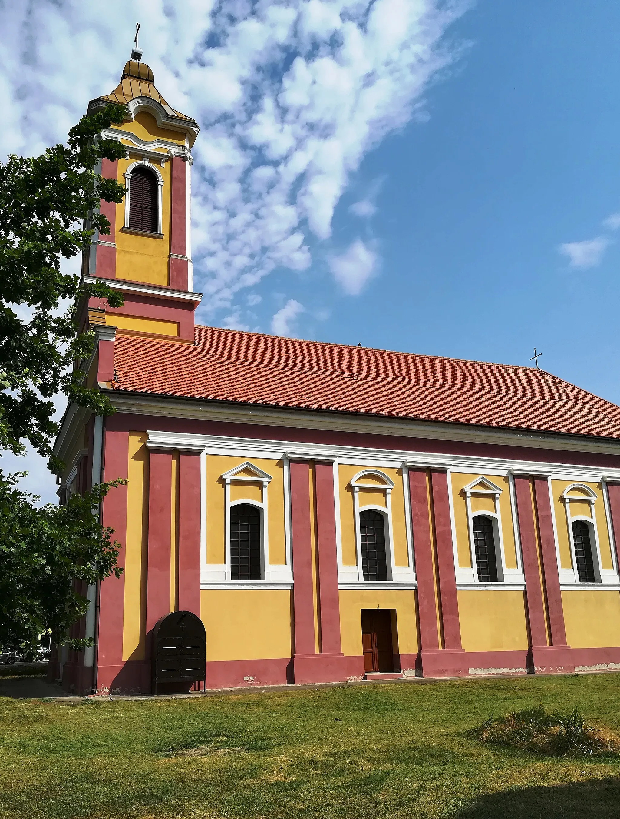 Photo showing: Pravoslavna crkva Svetog Georgija u naselju Žitište, Republika Srbija