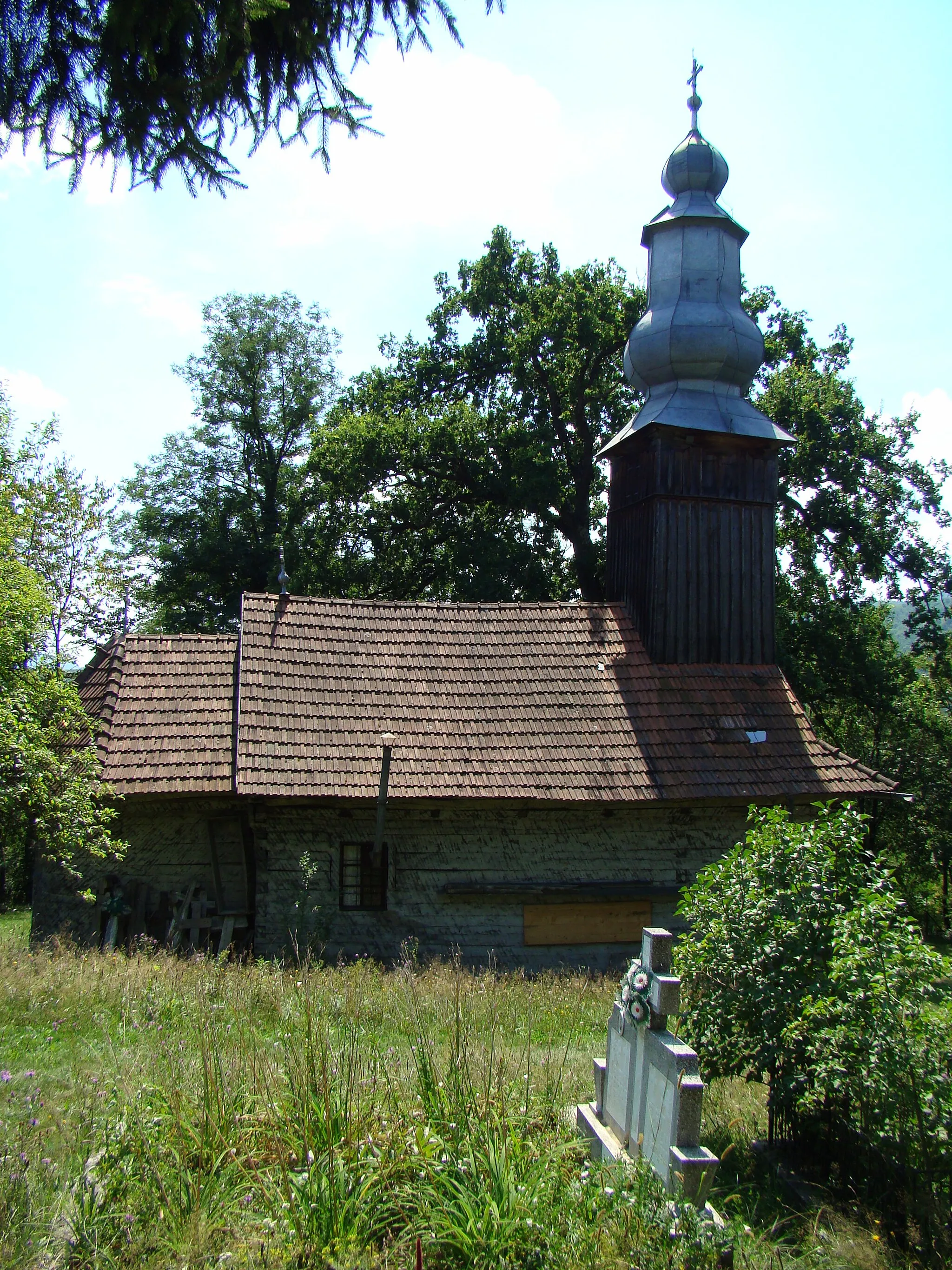 Photo showing: Biserica de lemn din Ionești-Arad