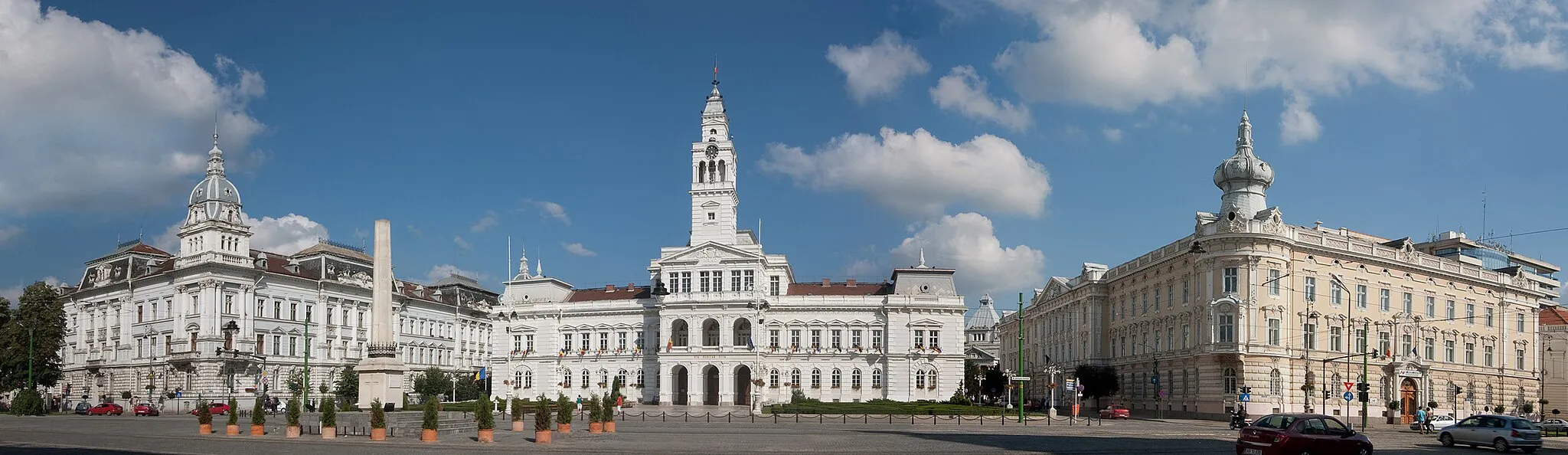 Photo showing: Town hall in Arad, Romania