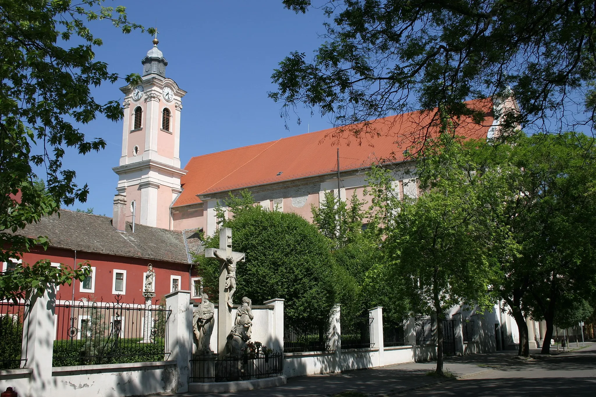 Photo showing: Szeged, felsővárosi templom