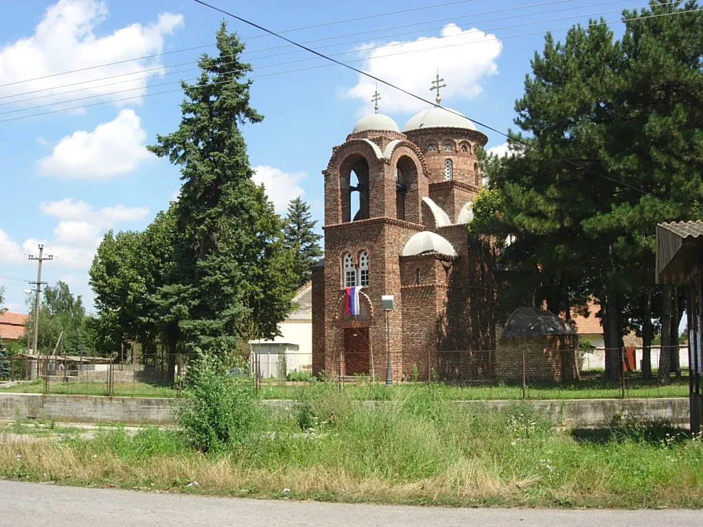 Photo showing: The new Orthodox church in Nakovo.