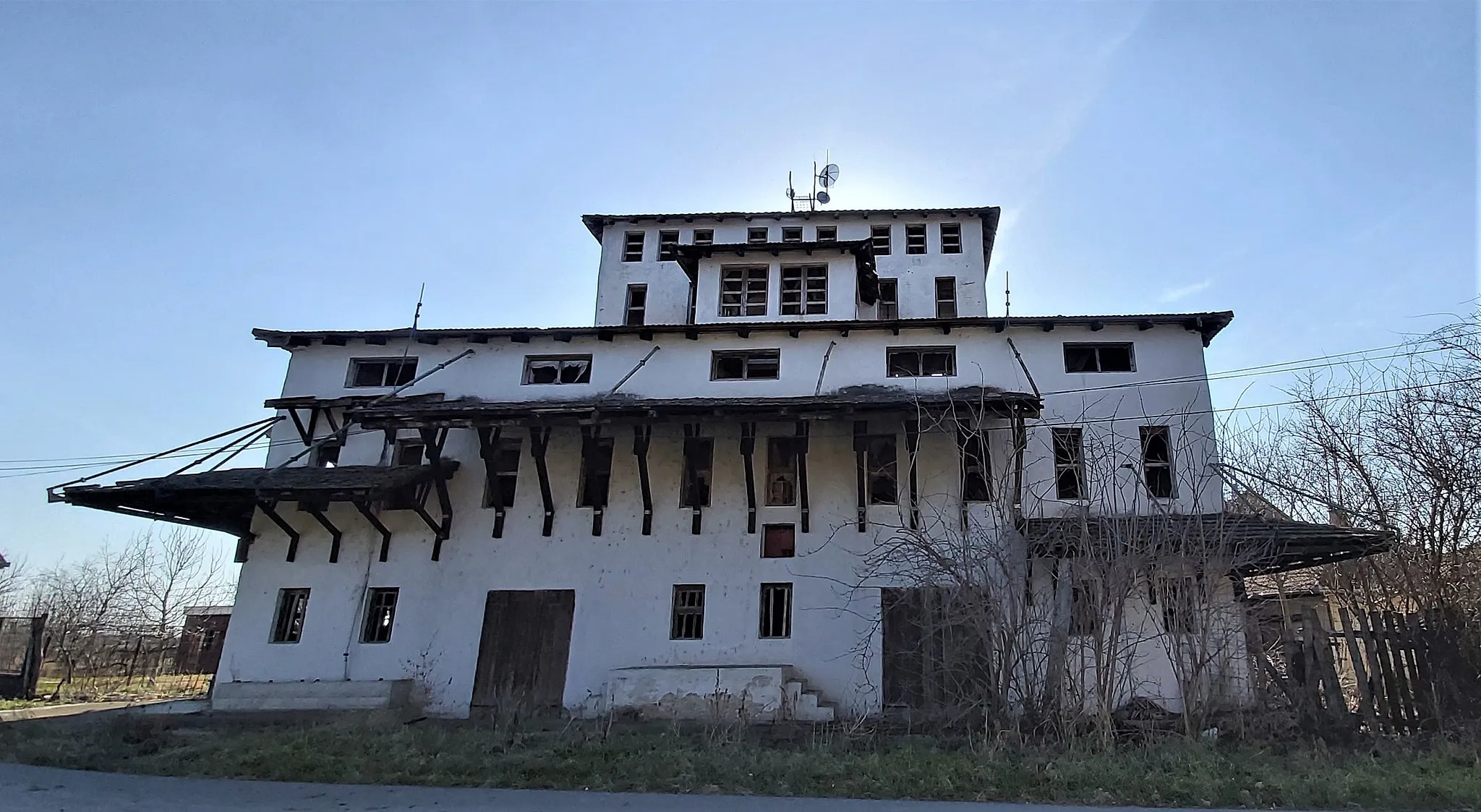 Photo showing: Vrbica, village in municipality Čoka, Serbia, old mill