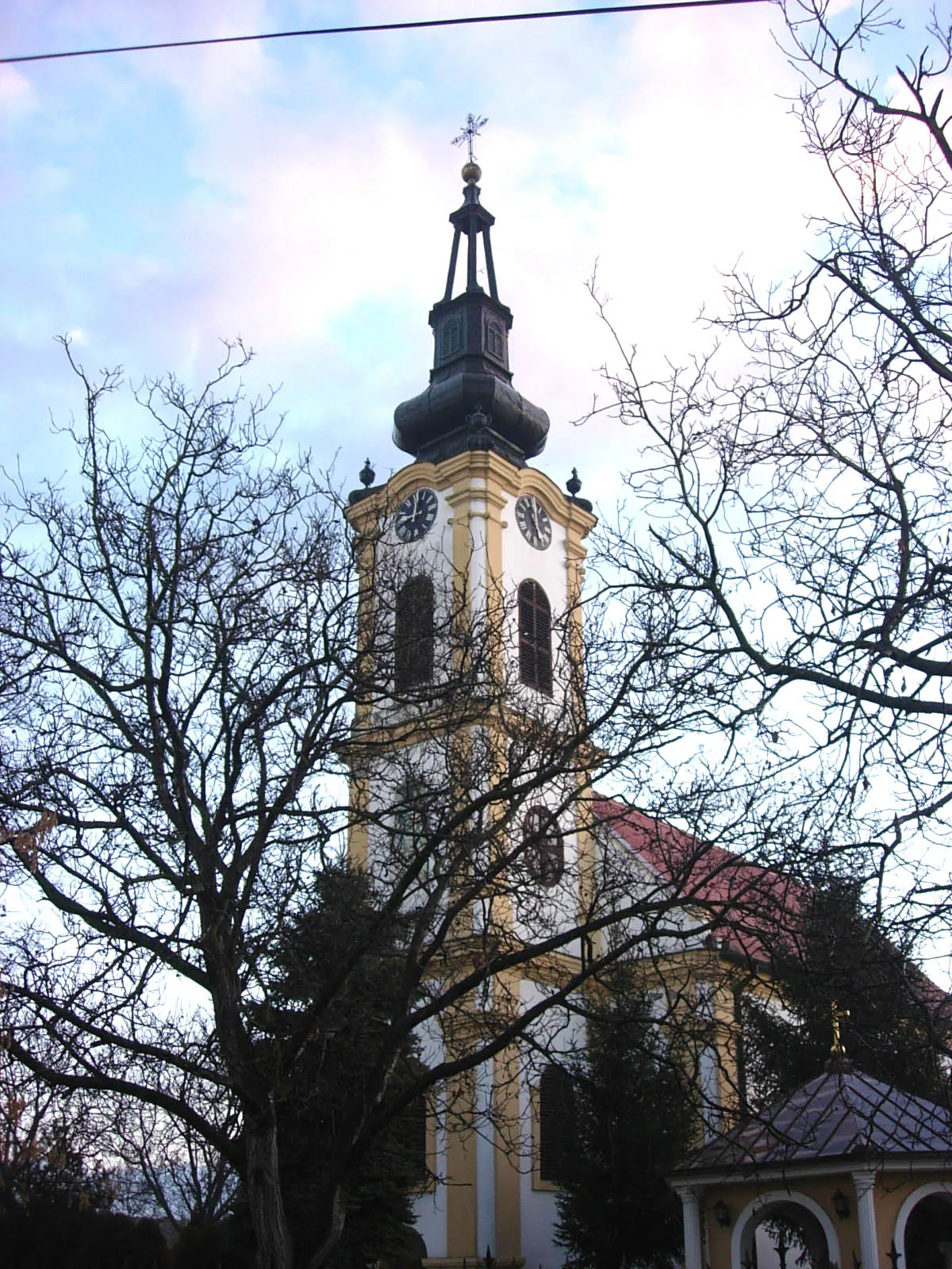 Photo showing: The Orthodox church in Krčedin.